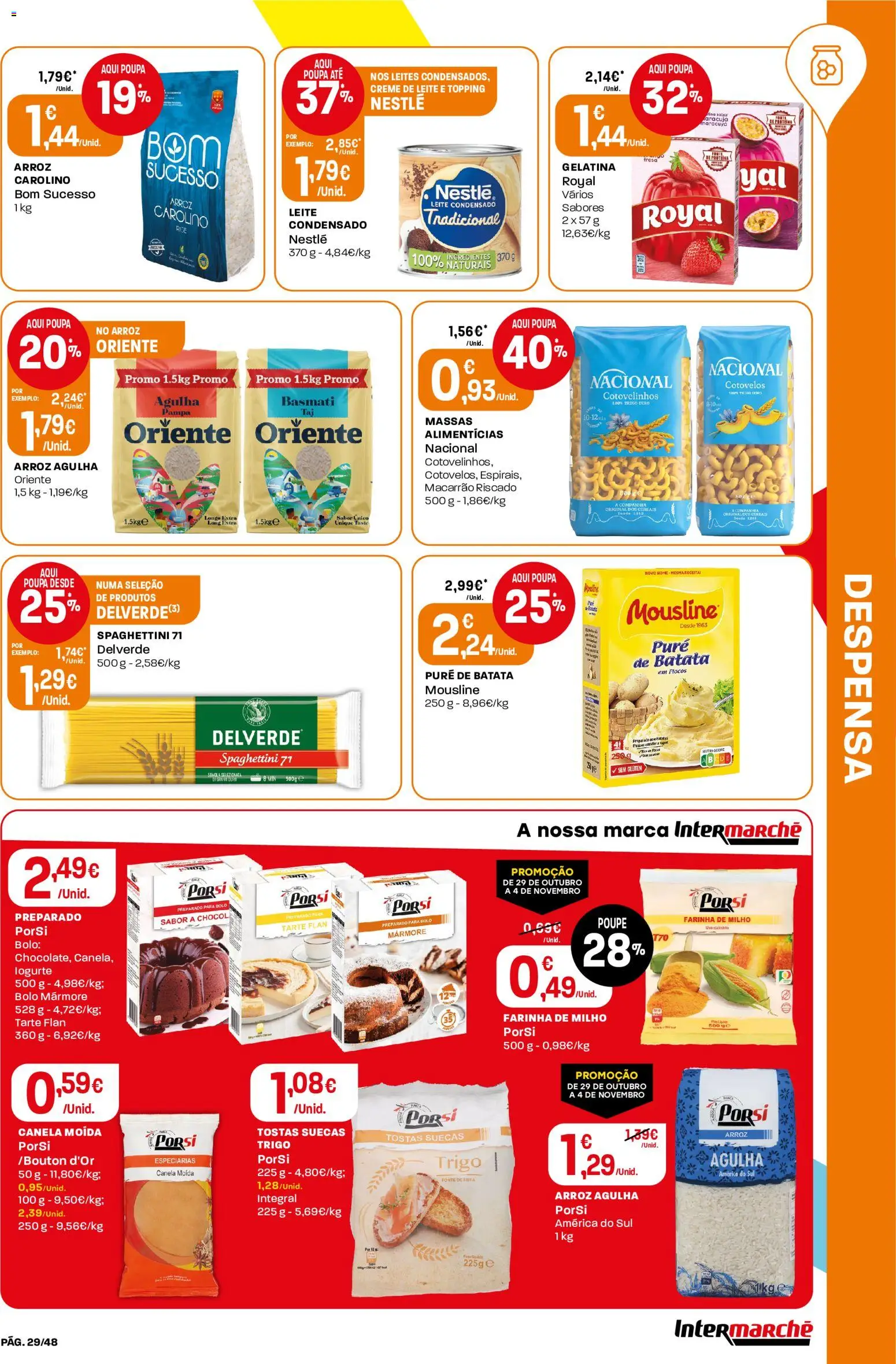 Intermarché folheto │ válido de 29/10/2026 | Página: 29