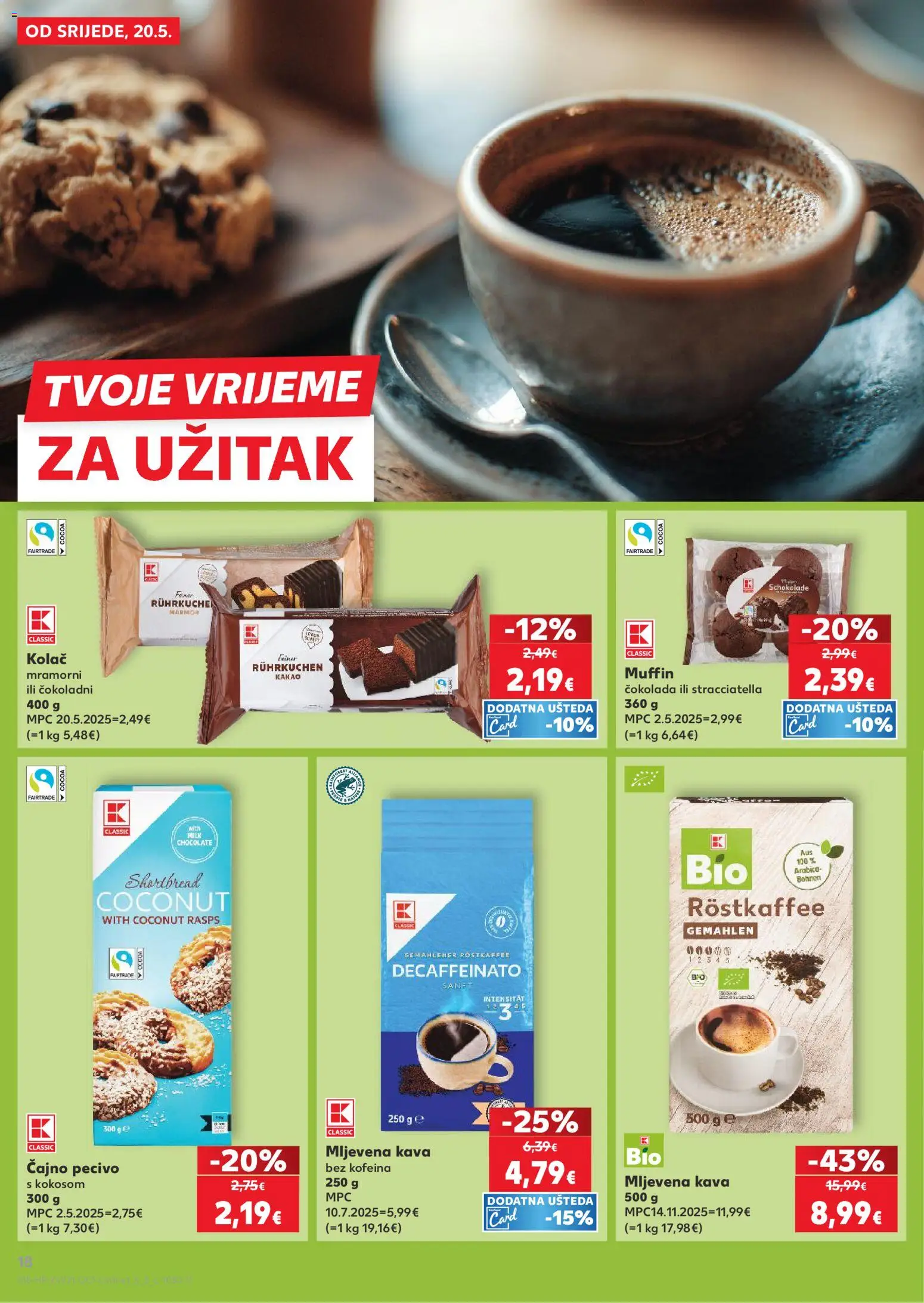 Kaufland HR akciós ujság - amely érvényes a következő dátumtól: 20.05.2026 | Oldal: 18
