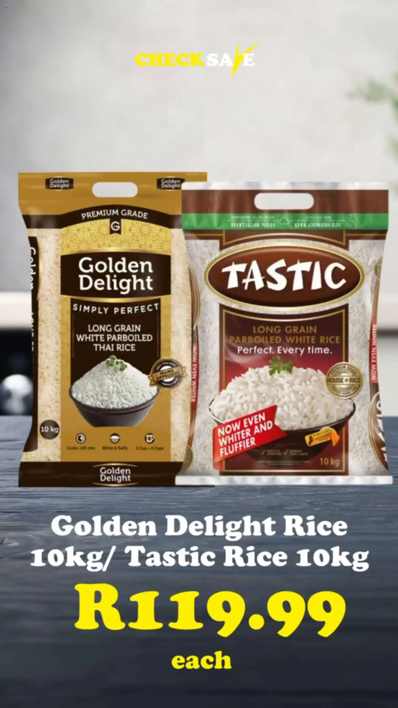 New Check Save catalogue – valid from 08/07/2026 | Page: 7 | Products: Rice