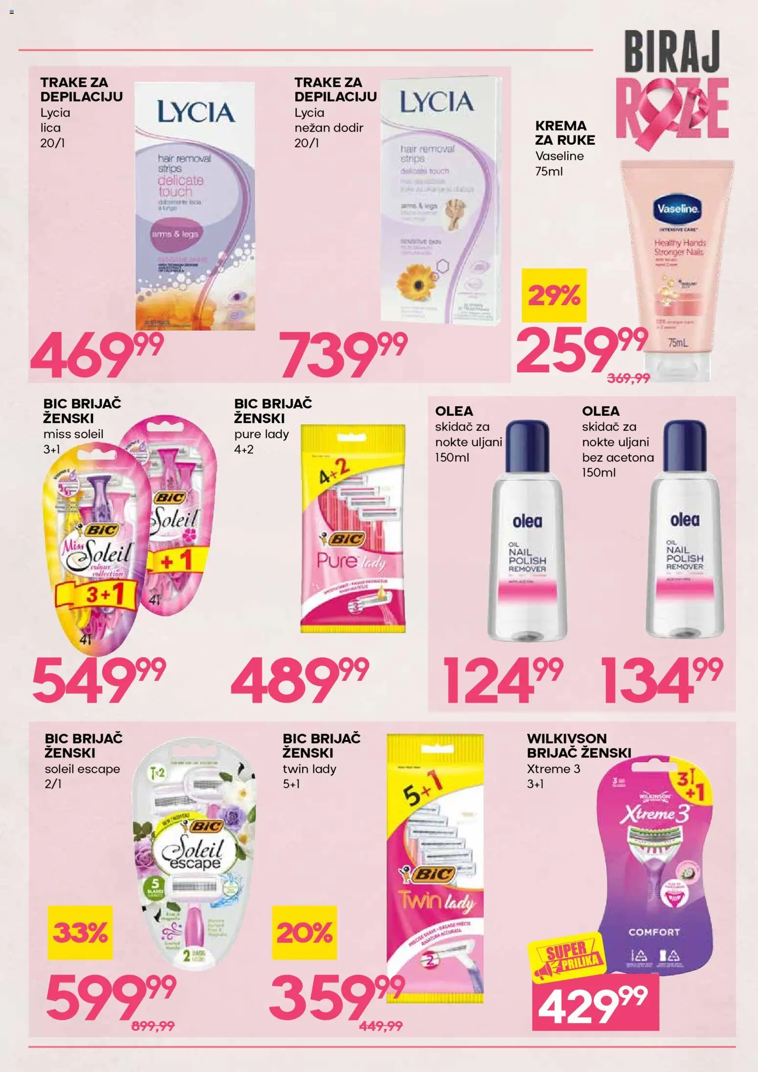 Idea katalog - važi od 01.10.2026 | Strana: 17 | Proizvode: Ženski brijač, Brijač, Krema