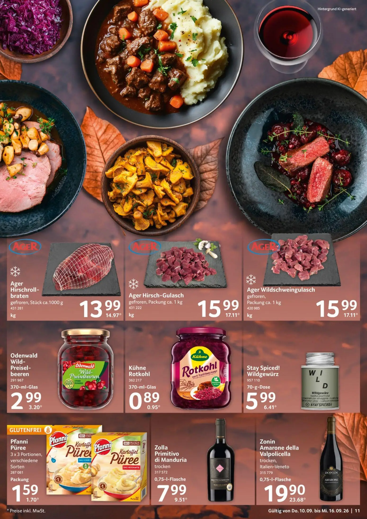 Selgros Prospekt – gültig ab 10.09.2026 | Seite: 11 | Produkte: Rotkohl, Preiselbeeren