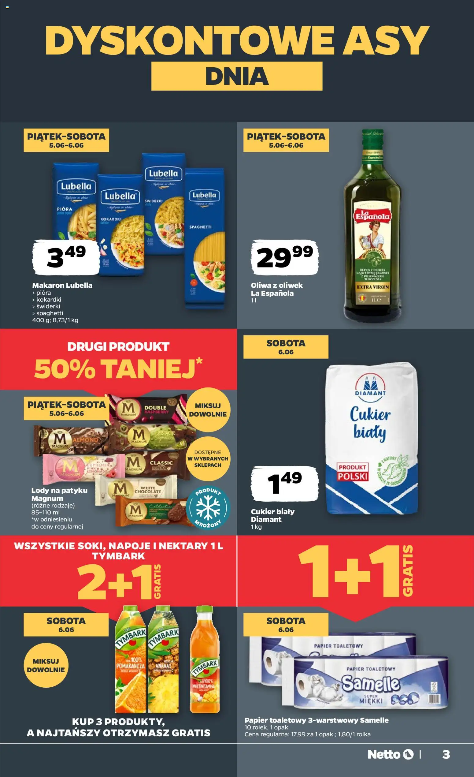 Netto gazetka od środy spożywcza od 03.06.2026 | Strona: 3