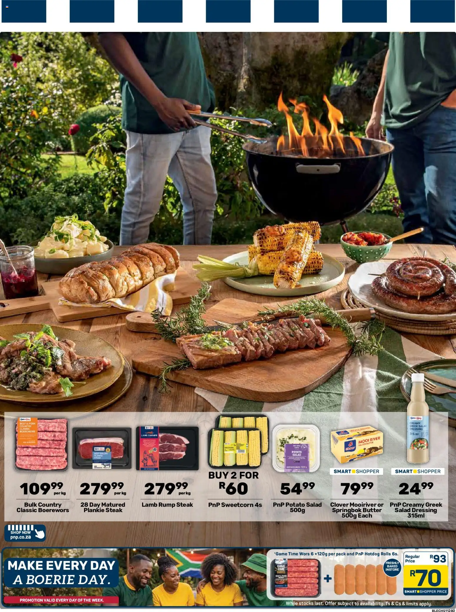 New Pick n Pay catalogue – valid from 23/09/2026 | Page: 4 | Products: Salad dressing, Steak, Boerewors, Beef
