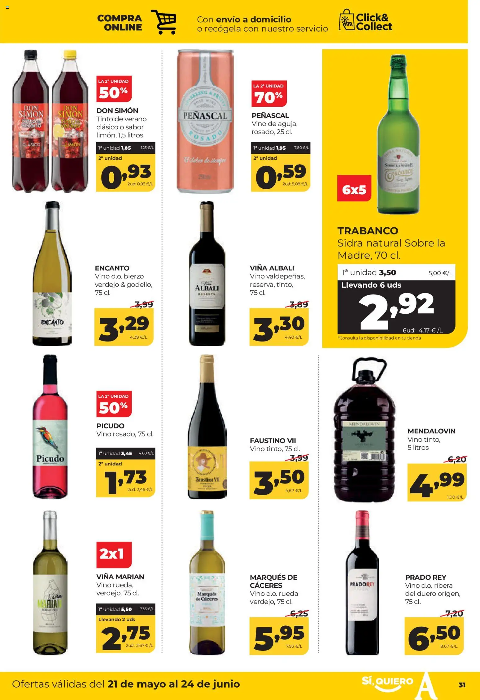 Alimerka folleto Asturias │ válido desde el 21.05.2026 | Página: 33 | Productos: Vino