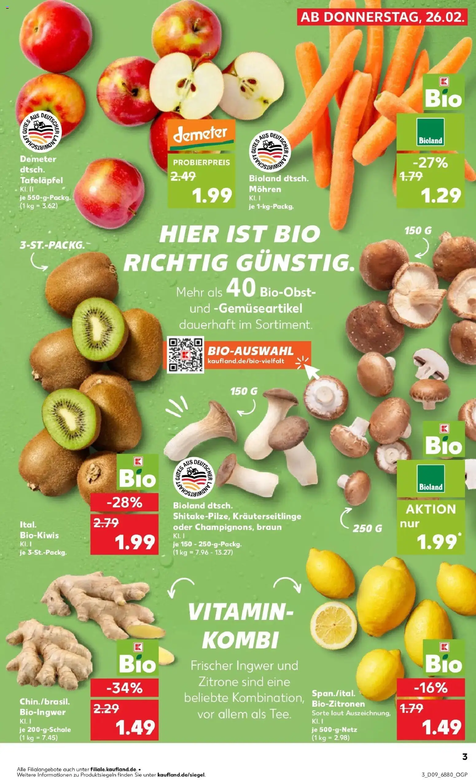 Kaufland prospekt Pfullingen	 – gültig ab 26.02.2026 | Seite: 3 | Produkte: Mohren, Zitrone