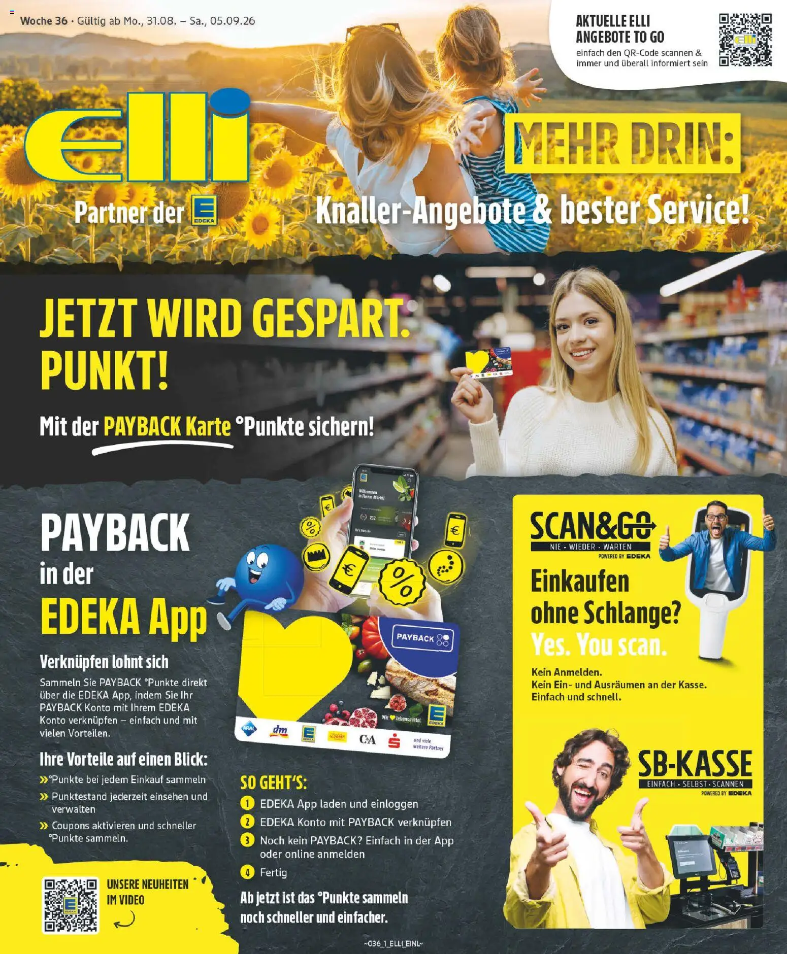 Elli Markt Prospekt Delbrück – gültig ab 31.08.2026 | Seite: 1 | Produkte: Video