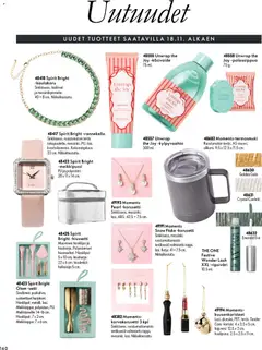 Oriflame-mainoslehti voimassa 18/11/2026 alkaen | Sivu: 160