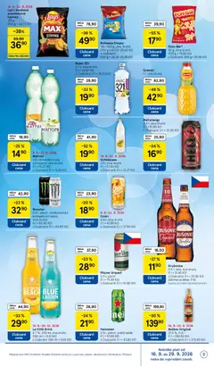 Náhled letáku Mattoni, 1,5 l, minerální voda ochucená, více druhů od 16.09.2026 | Strana: 9