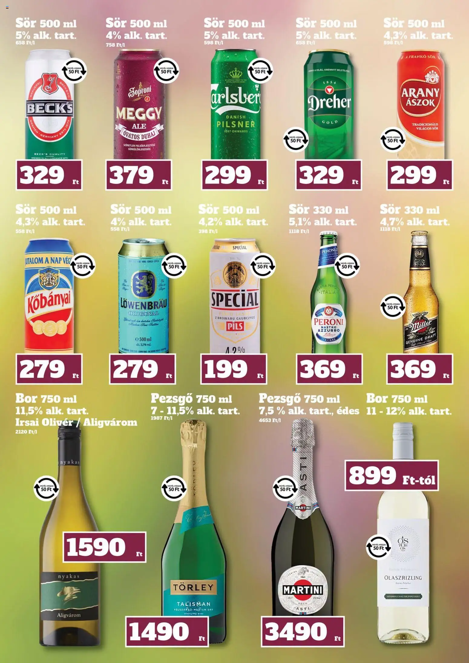 Family Diszkont akciós ujság - amely érvényes a következő dátumtól: 2026.09.24. | Oldal: 24 | Termékek: Löwenbräu, Dreher, Meggy, Kőbányai