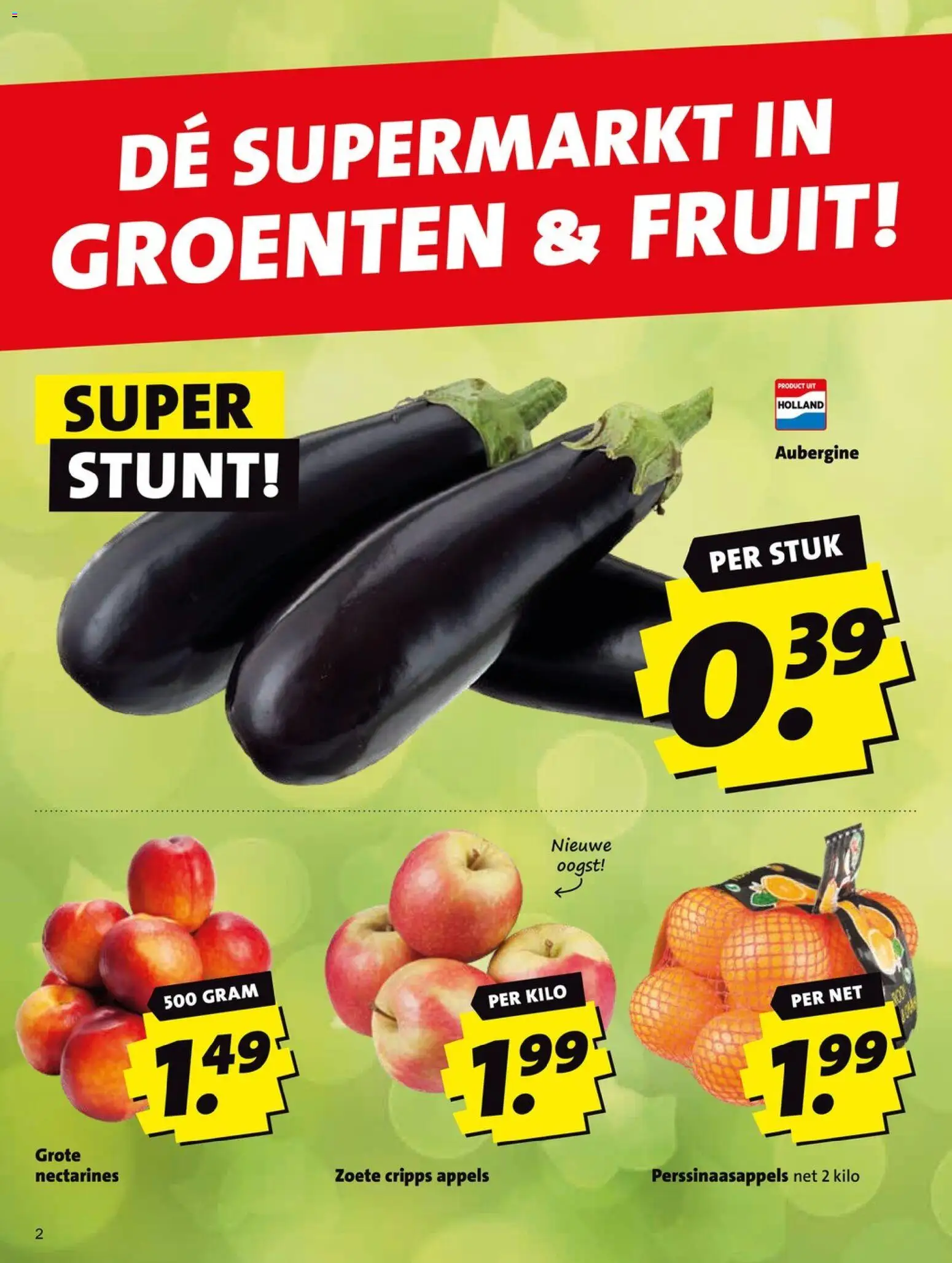 {H1} | Pagina: 2 | Producten: Nectarines, Appels, Antipasti, Fruit