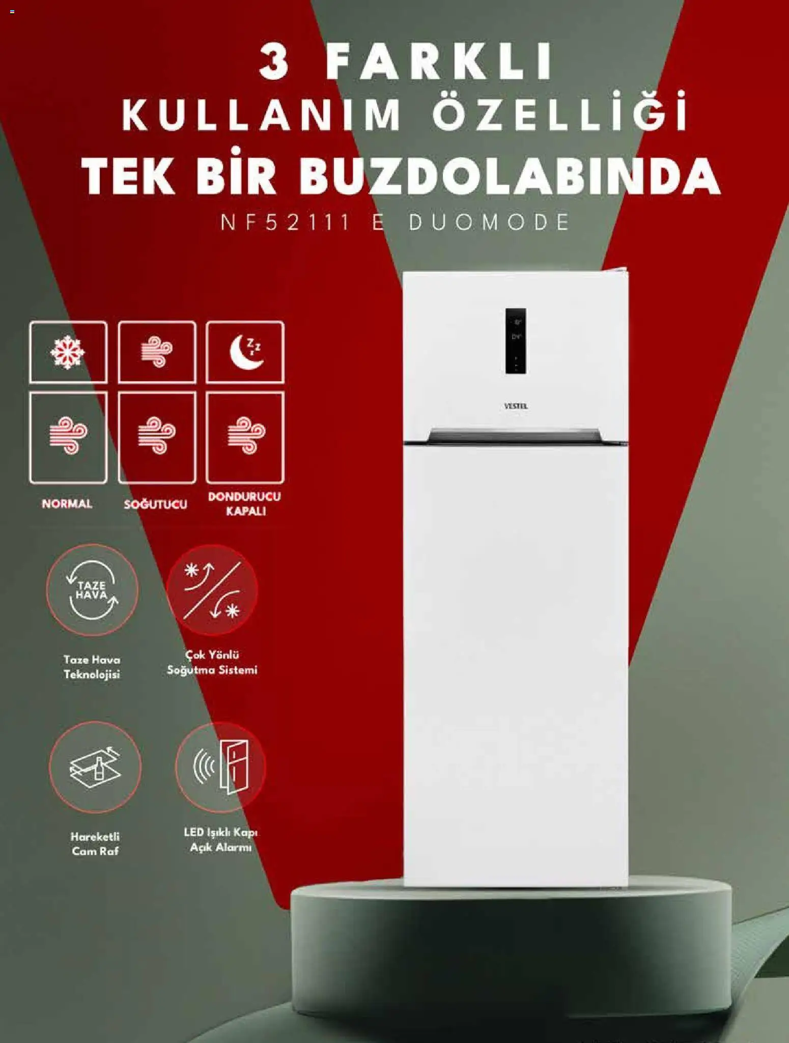 Vestel Katalog - 01 Ağustos 2026 tarihinden itibaren geçerlidir | Sayfa: 15 | Ürünler: Raf, Dondurucu