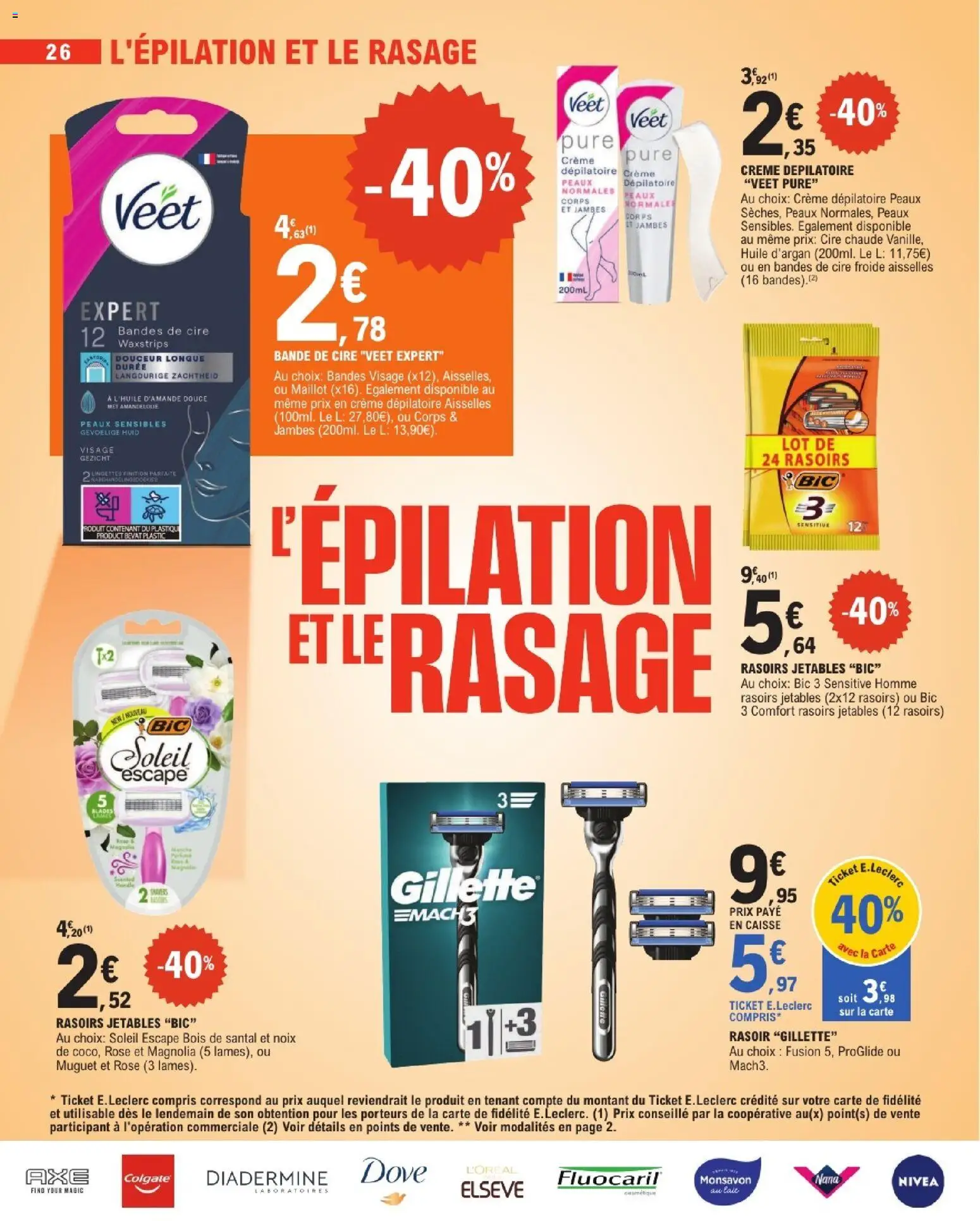 {H1} | Page: 26 | Produits: Crème dépilatoire, Magnolia, Muguet, Crème