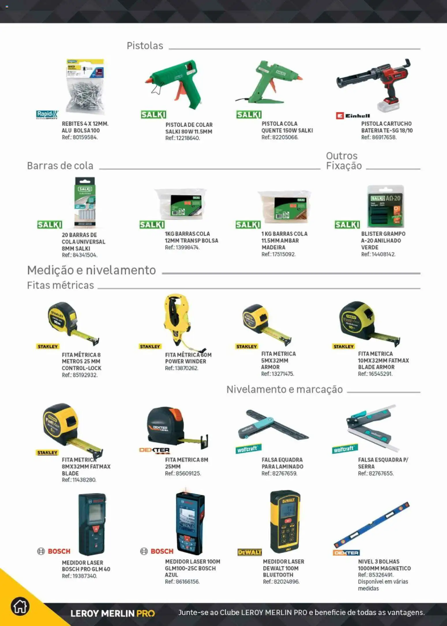 Leroy Merlin Catálogo Pro │ válido de 09/06/2026 | Página: 354 | Produtos: Bolsa, Colar, Bateria