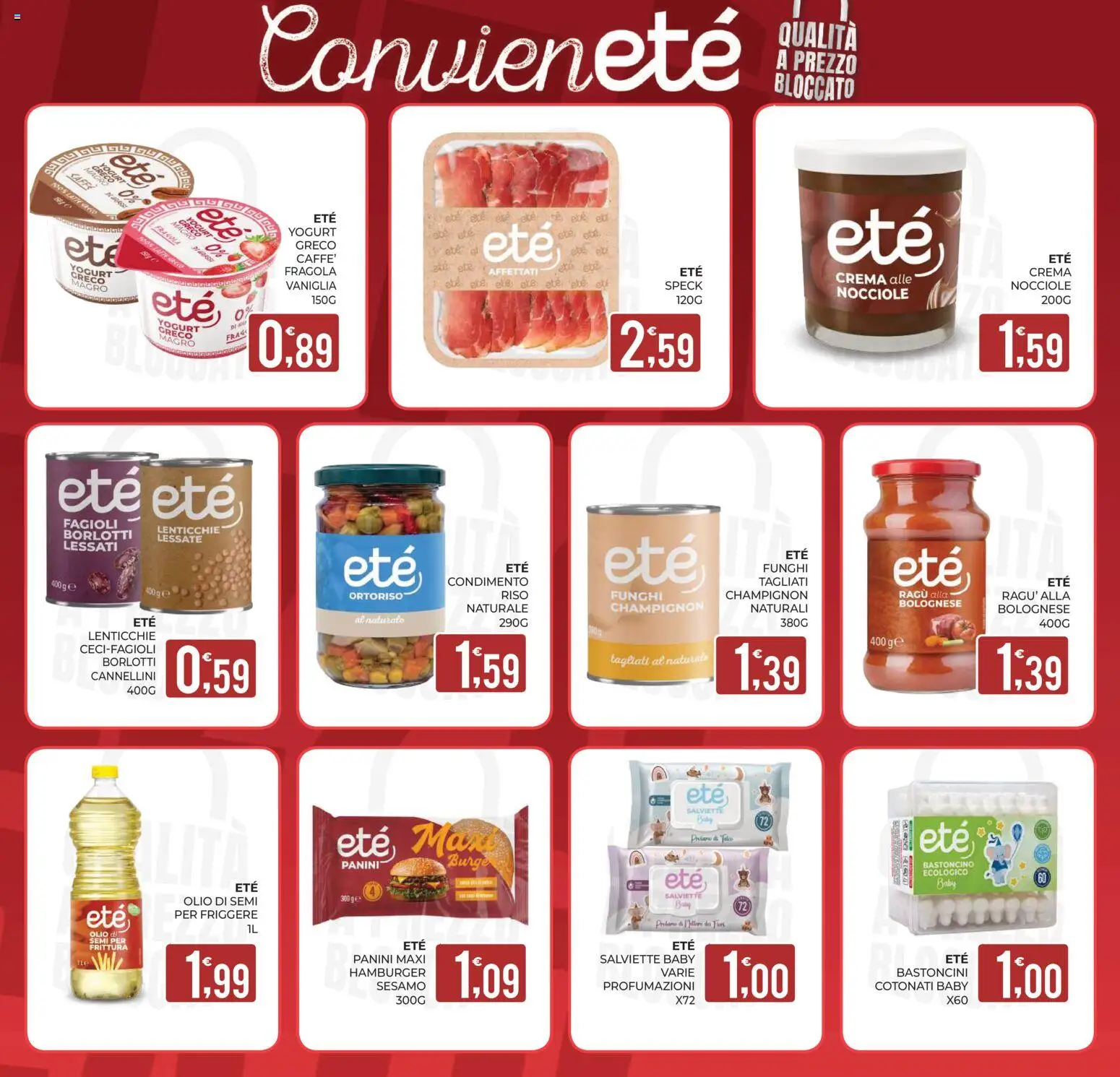 Volantino Eté del 01/09/2026 | Pagina: 29 | Prodotti: Cannellini, Olio, Funghi, Sesamo