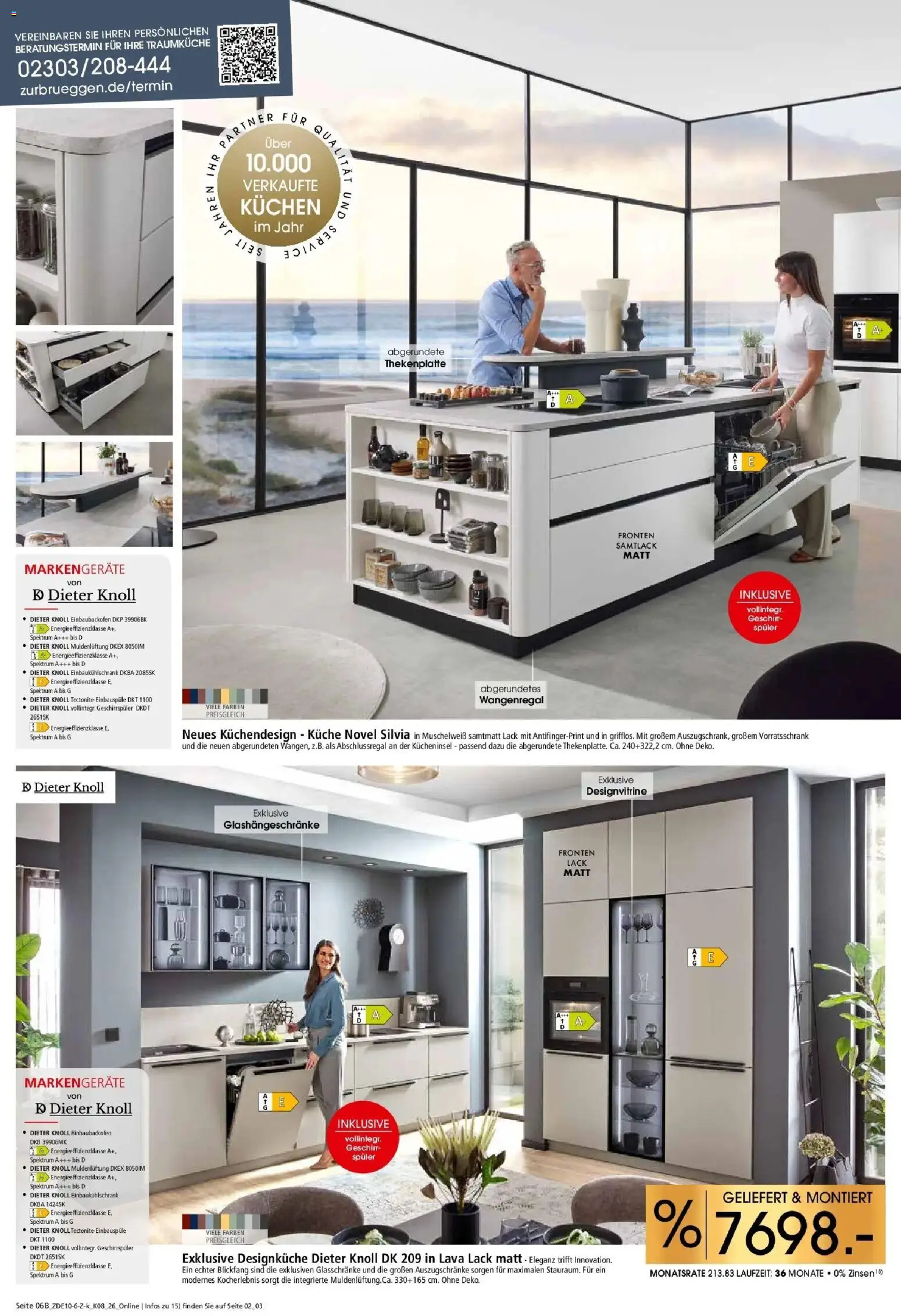 Zurbrüggen - Zurbrüggen: Küchen Vorteilswochen (ab 24.10.2026) zum Blättern | Seite: 10 | Produkte: Geschirrspüler, Küche, Kuchen