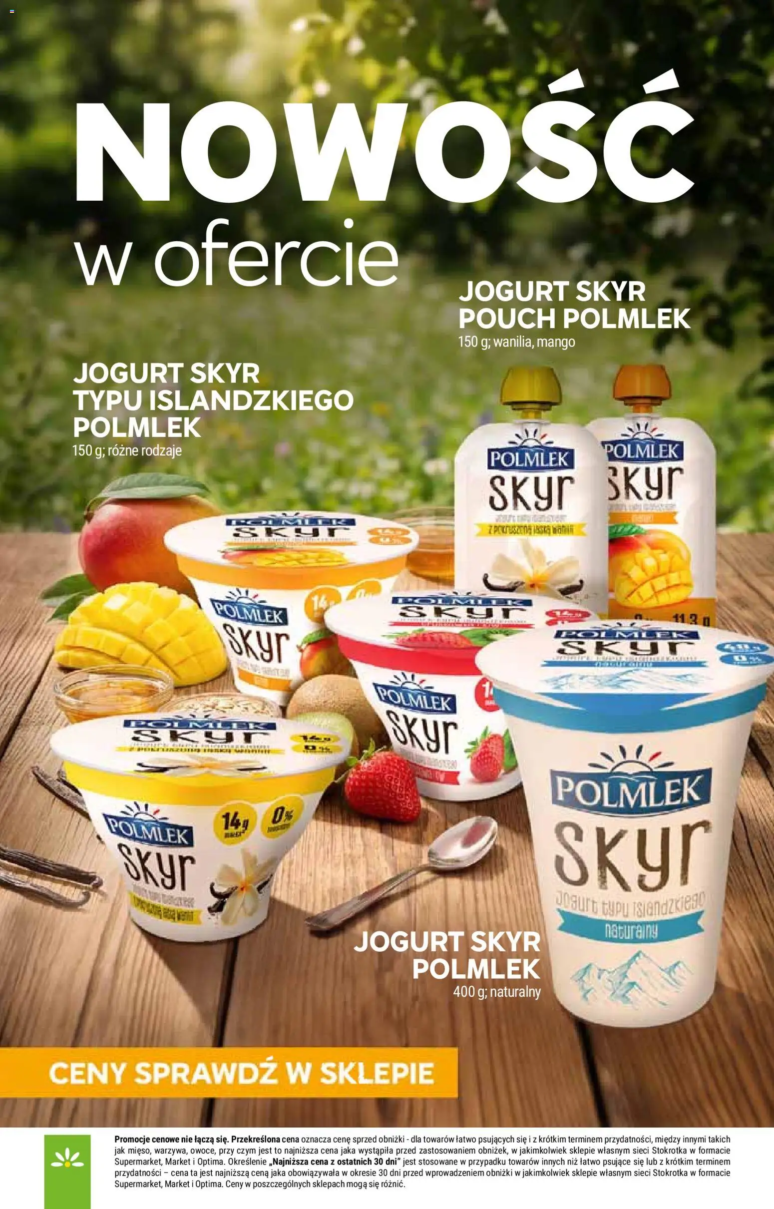 Stokrotka gazetka - Market od 23.07.2026 | Strona: 23 | Produkty: Mango, Stokrotka, Jogurt, Skyr