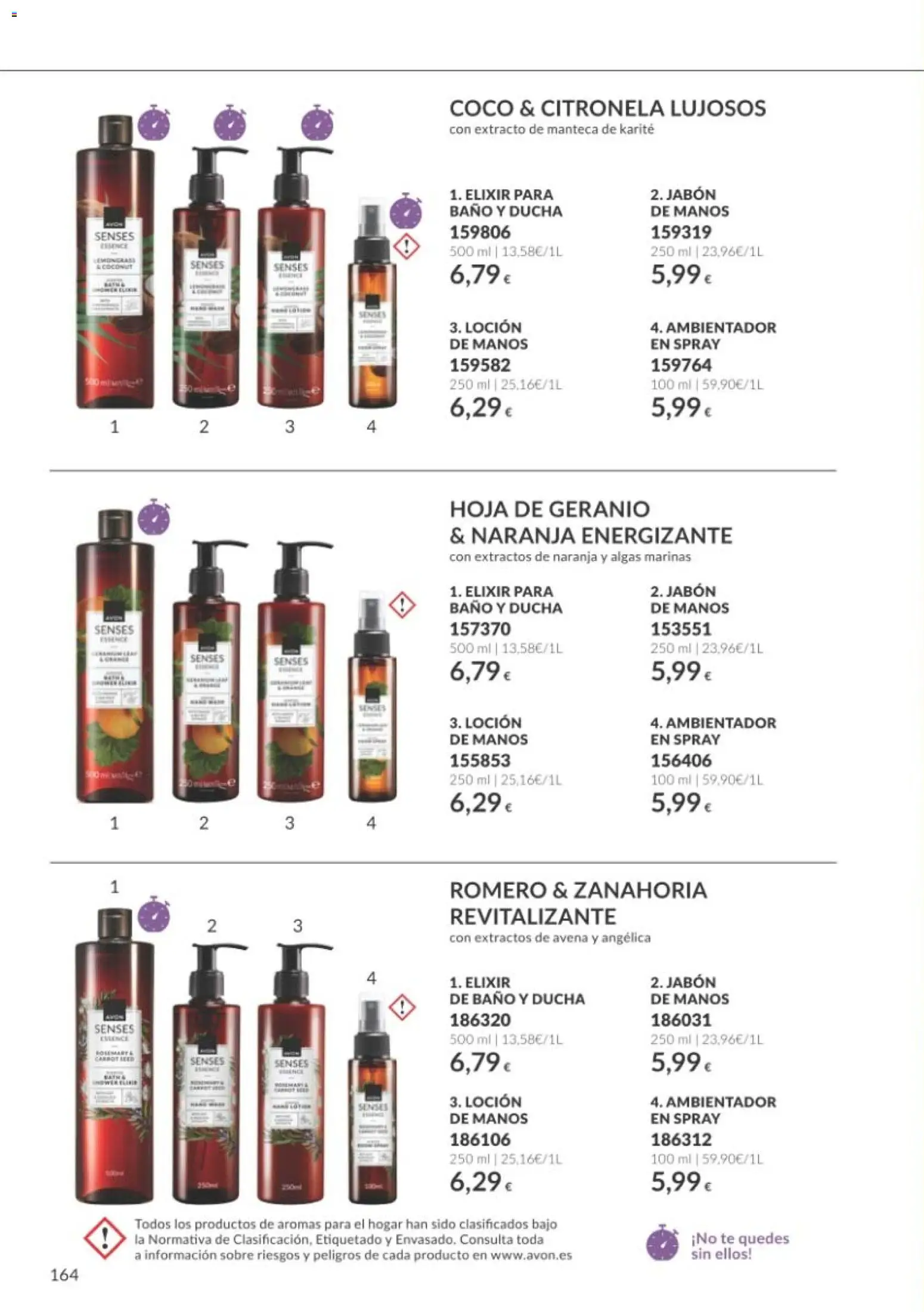Catálogo AVON Black Friday │ válido desde el 01/11/2026 | Página: 164 | Productos: Coco, Té, Baño, Ducha