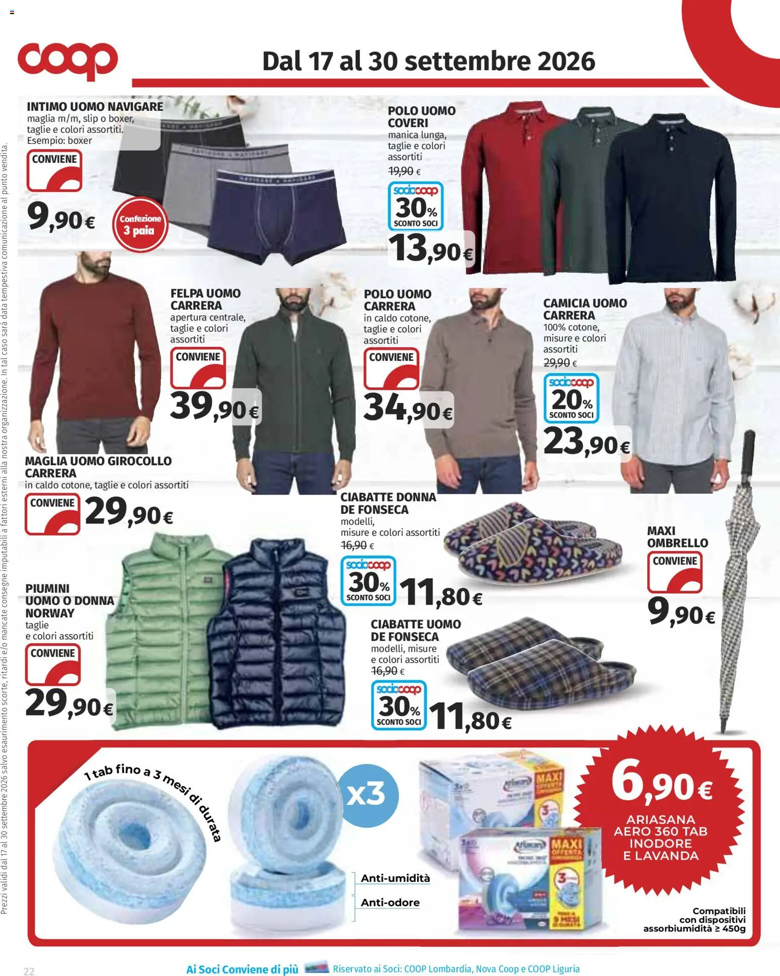 Volantino COOP del 17/09/2026 | Pagina: 22