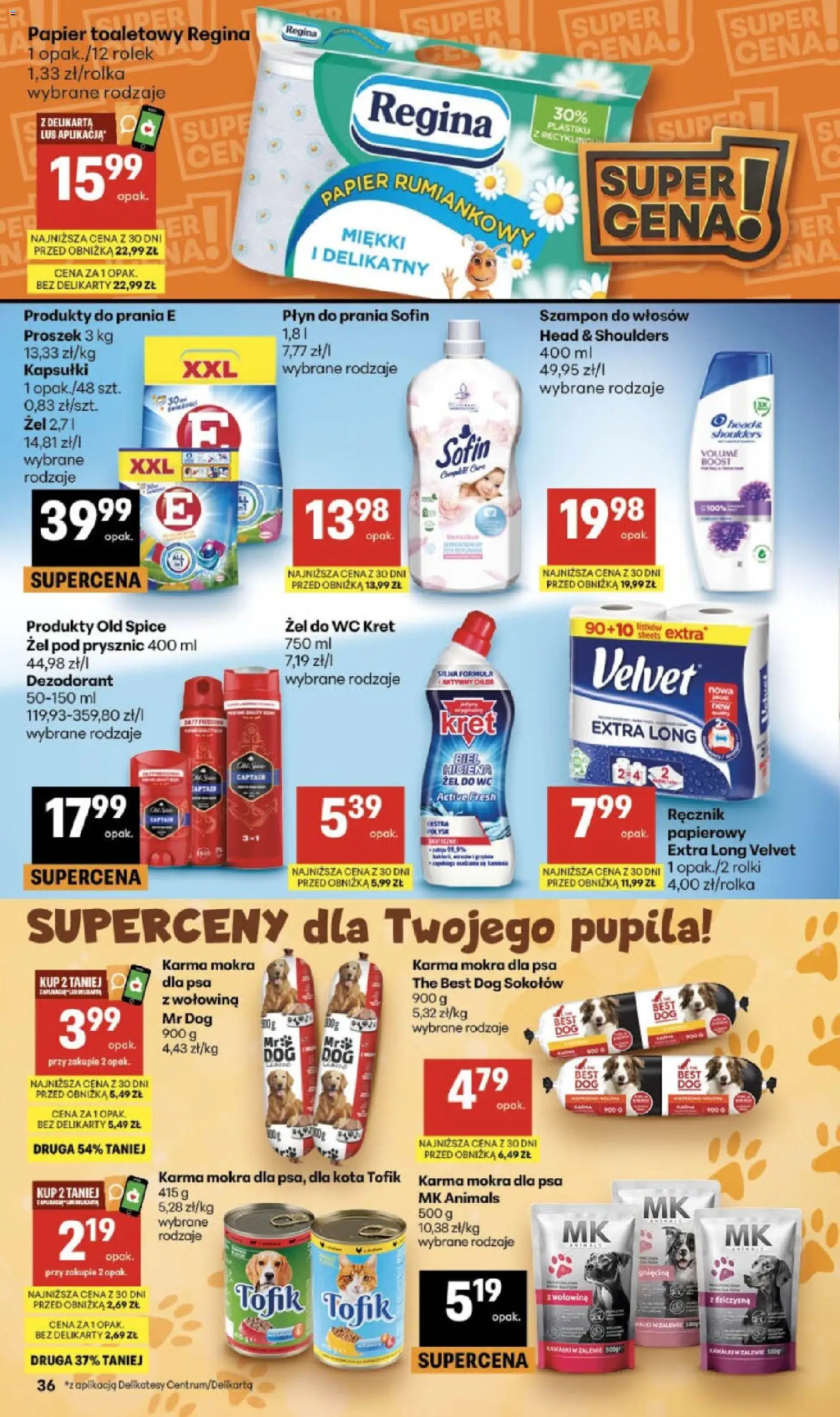 Delikatesy Centrum Black Weeks od 29.10.2026 | Strona: 36 | Produkty: Wołowina, Papier rumiankowy, Dezodorant, Old spice