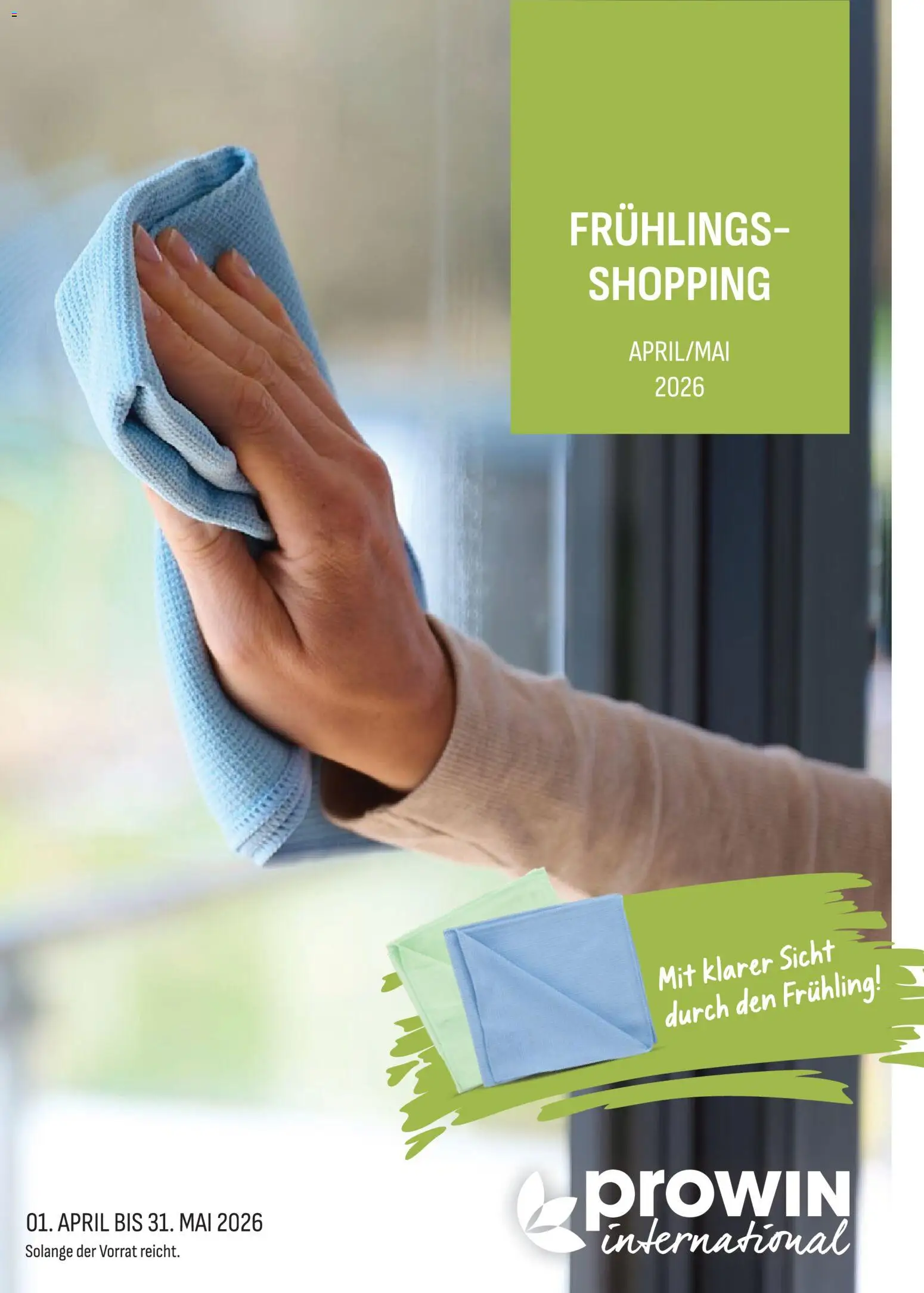 Angebote ProWIN April / Mai 2026 – gültig ab 01.04.2026 | Seite: 1