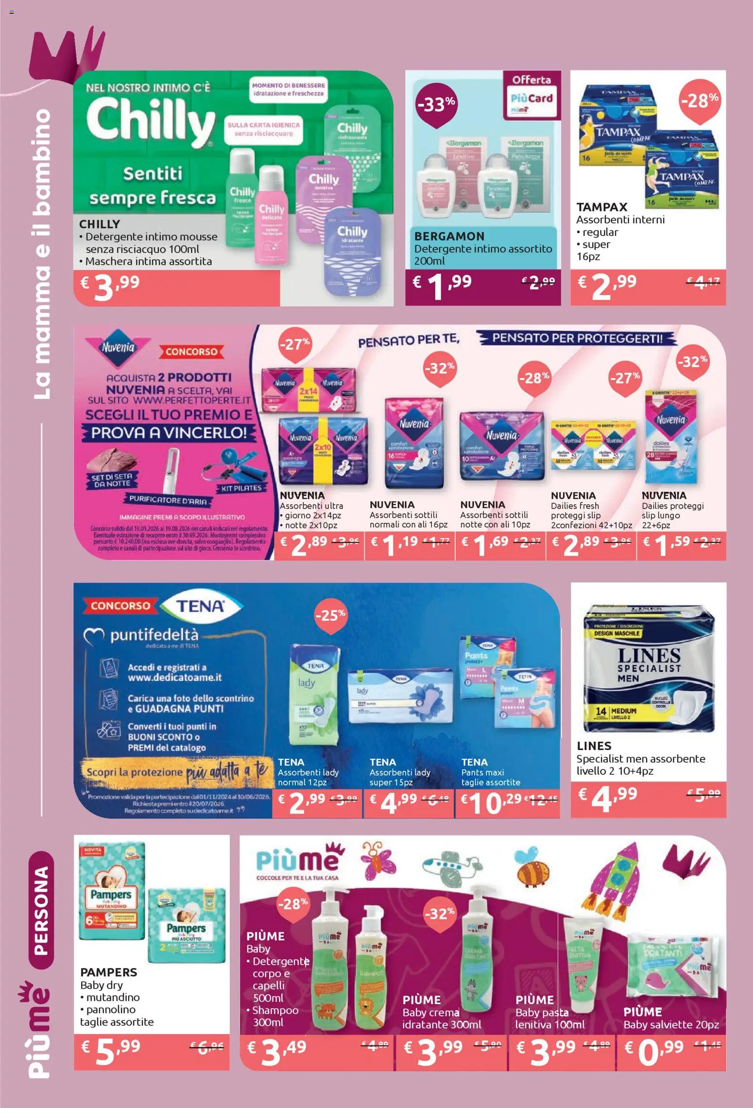 Volantino IperSoap del 09.03.2026 | Pagina: 16 | Prodotti: Maschera, Detergente, Pampers, Purificatore d'aria