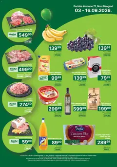 Univerexport katalog Akcija samo u novootvorenom objektu - pregled Univerexport kataloga - važi od 03.09.2026