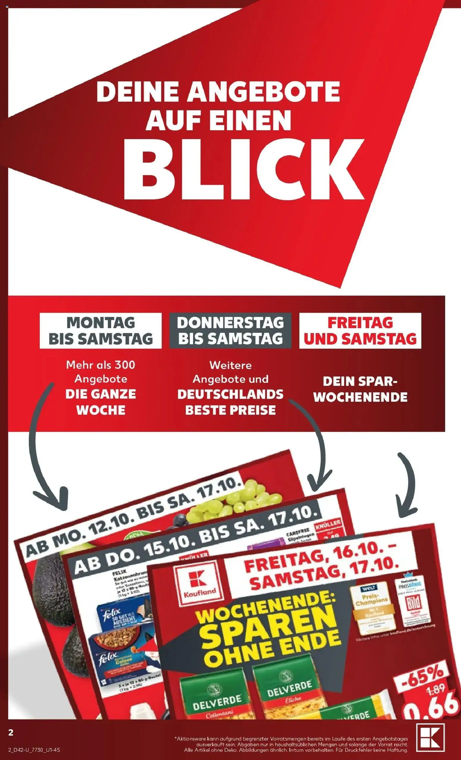 Prospekt Kaufland ab 12.10.2026 » Angebote Online zum Blättern | Seite: 2
