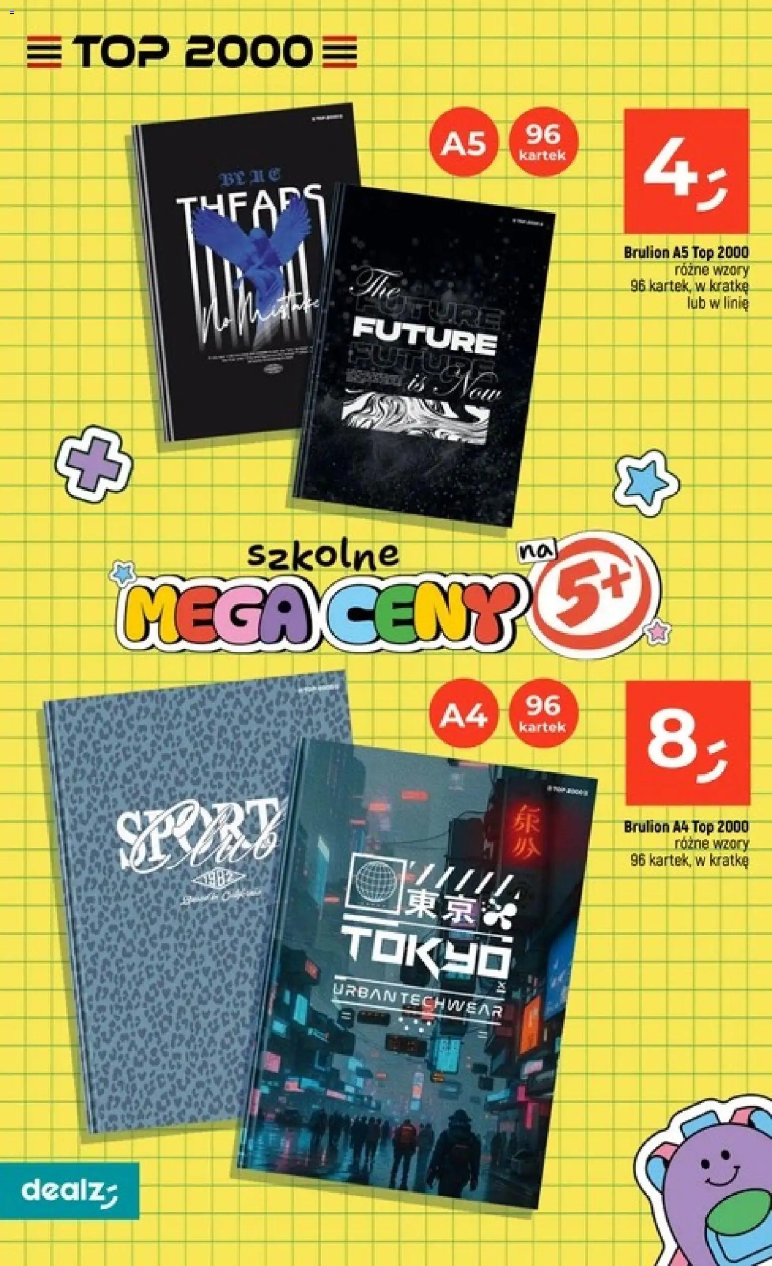 Dealz gazetka - Szkolne Mega Ceny od 06.08.2026 | Strona: 62 | Produkty: Top