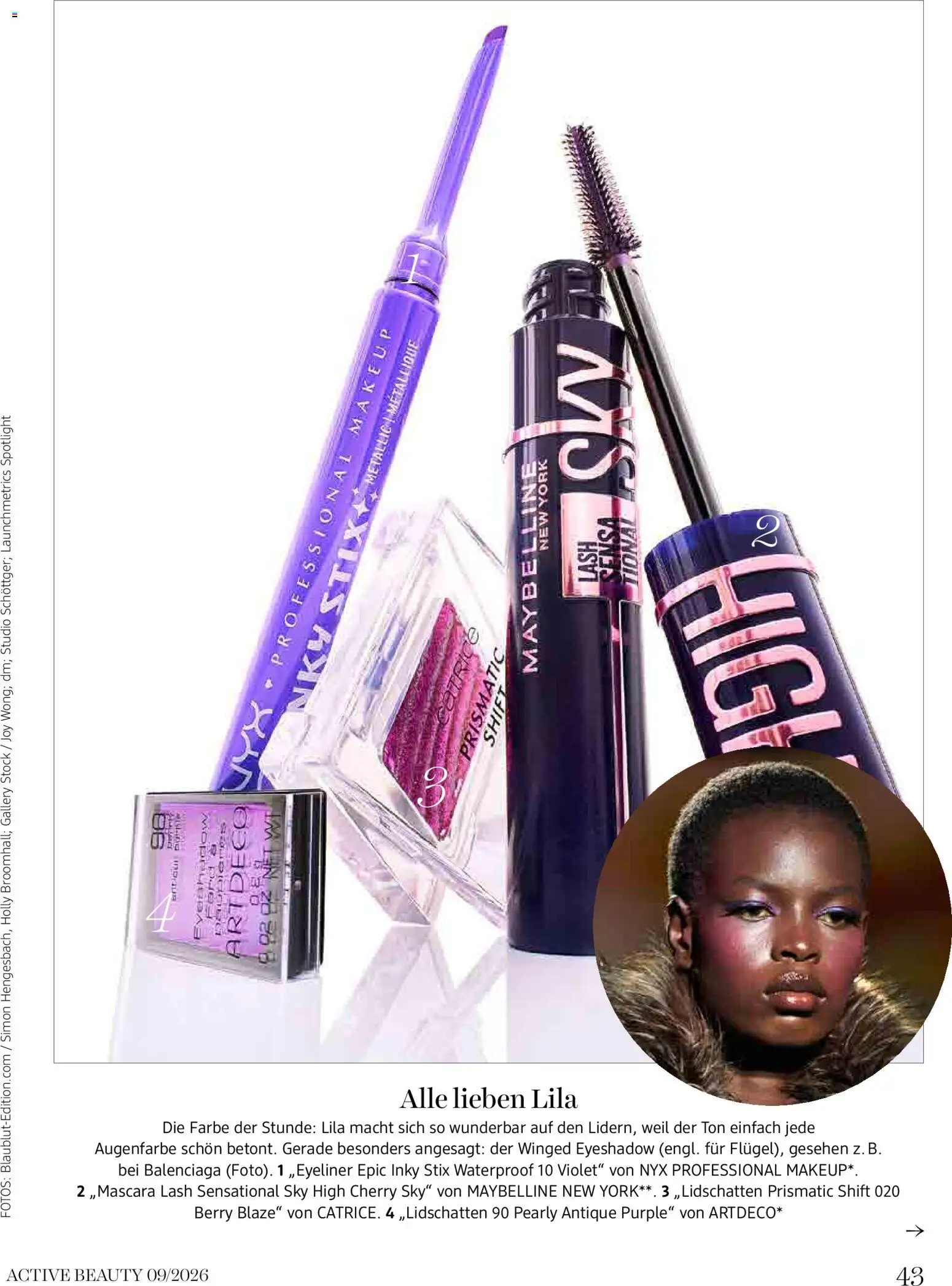 dm drogerie markt Active Beauty Magazin 09/2026 gültig ab 01.09.2026 | Seite: 43