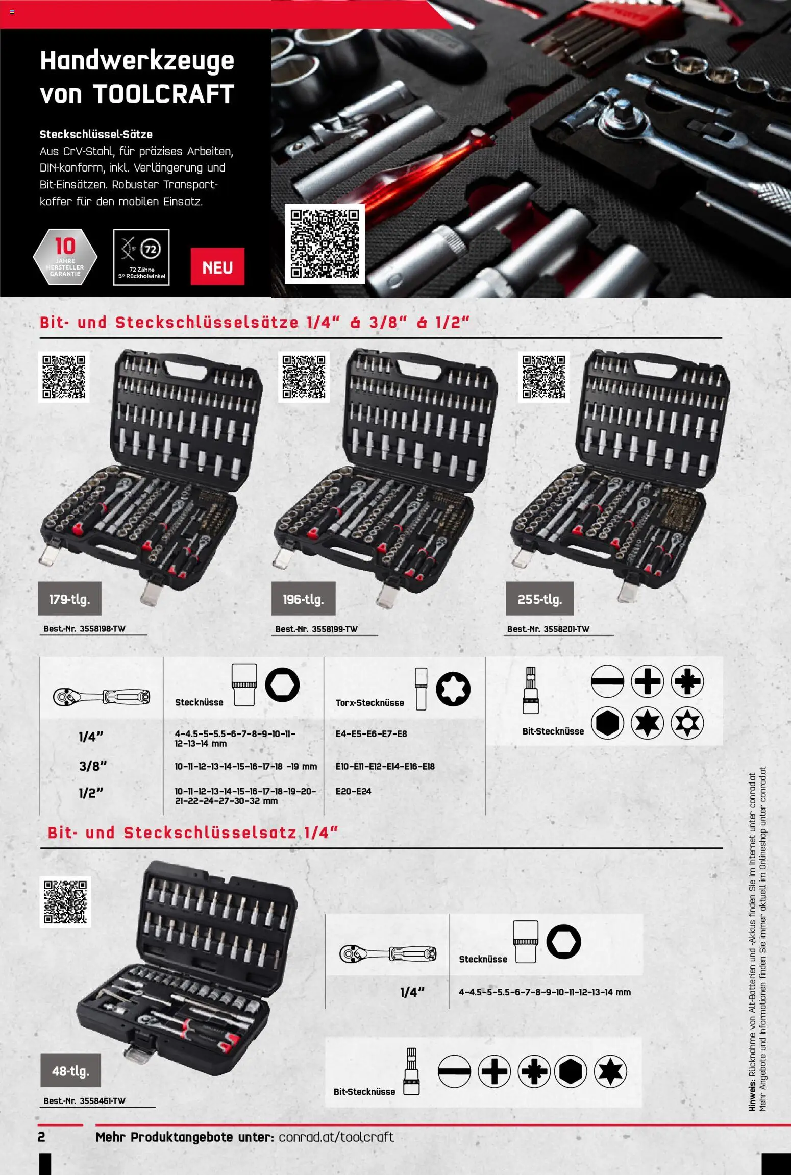 Conrad Toolcraft gültig ab 05.10.2026 | Seite: 2 | Produkte: Koffer