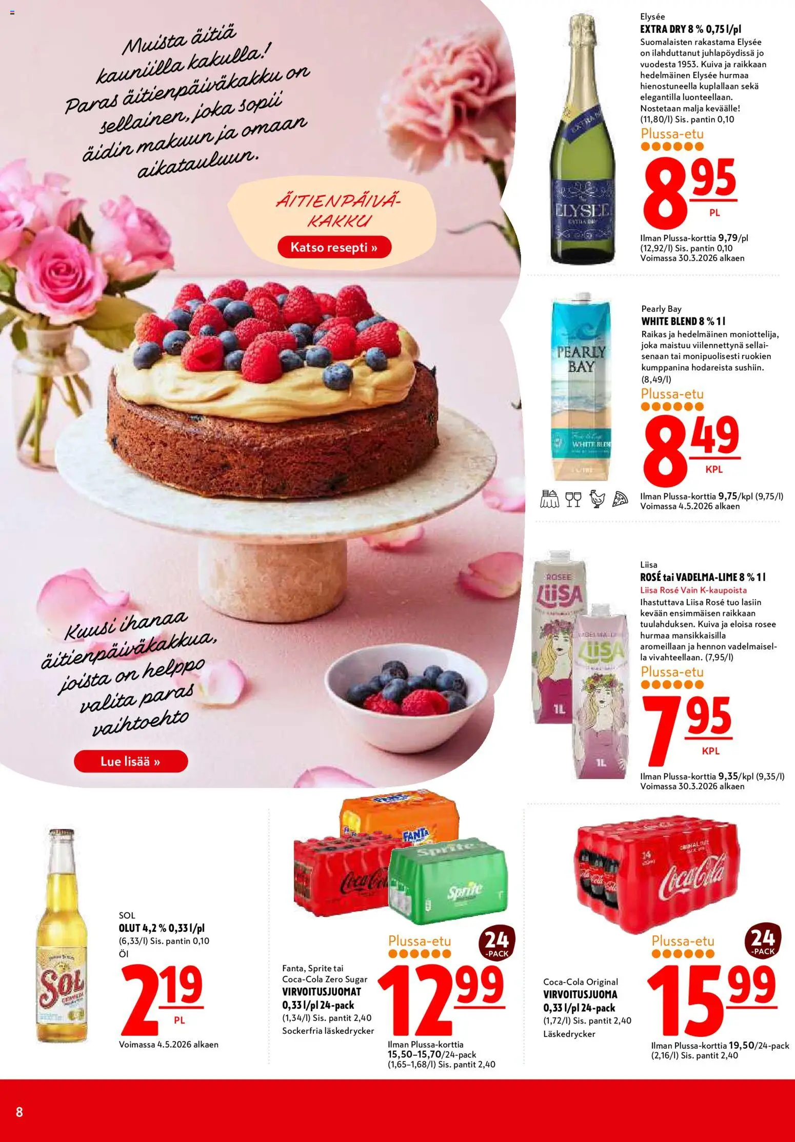 K-Citymarket tarjoukset – voimassa 07.05.2026 alkaen | Sivu: 8