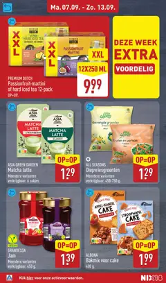 ALBONA Bakmix voor cake, ALBONA Bakmix voor cake Appel-kaneel. 400 g. - Voorbeeld van een folder van Aldi, geldig van 07-09-2026 | Pagina: 14