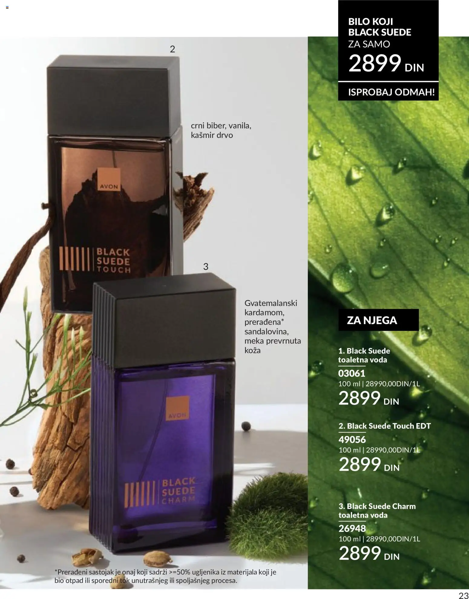 AVON katalog - važi od 01.05.2026 | Strana: 23 | Proizvode: Toaletna voda, Voda