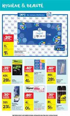 Carrefour Market - Prévisualisation de Carrefour Market Le meilleur du gout valide à partir de 19.05.2026 | Page: 45 | Produits: Menthe, Brosse, Déodorant, Gillette Labs