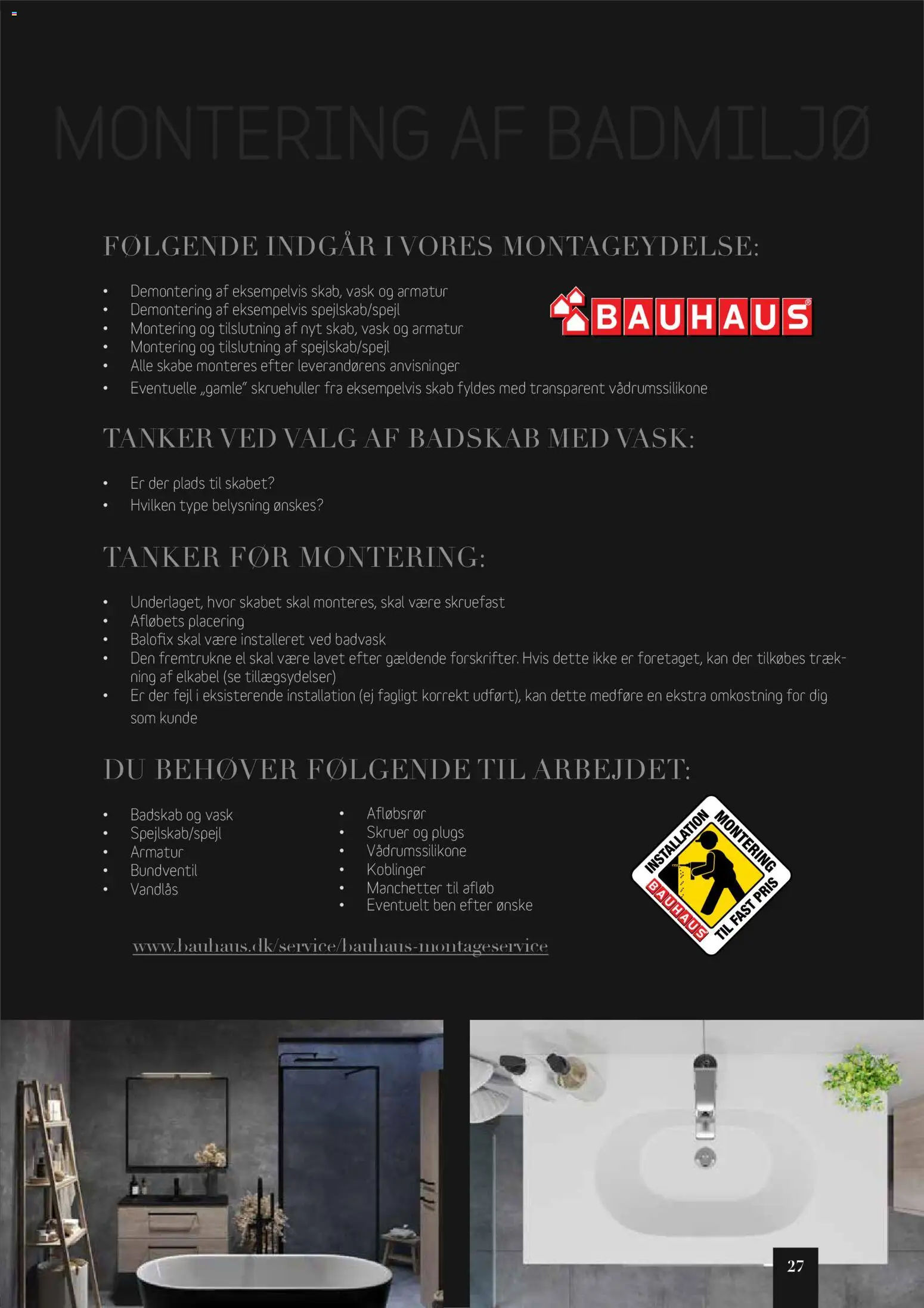 Bauhaus tilbudsavis – gyldig fra 01/01/2026 | Side: 26 | Produkter: Skab, Søm