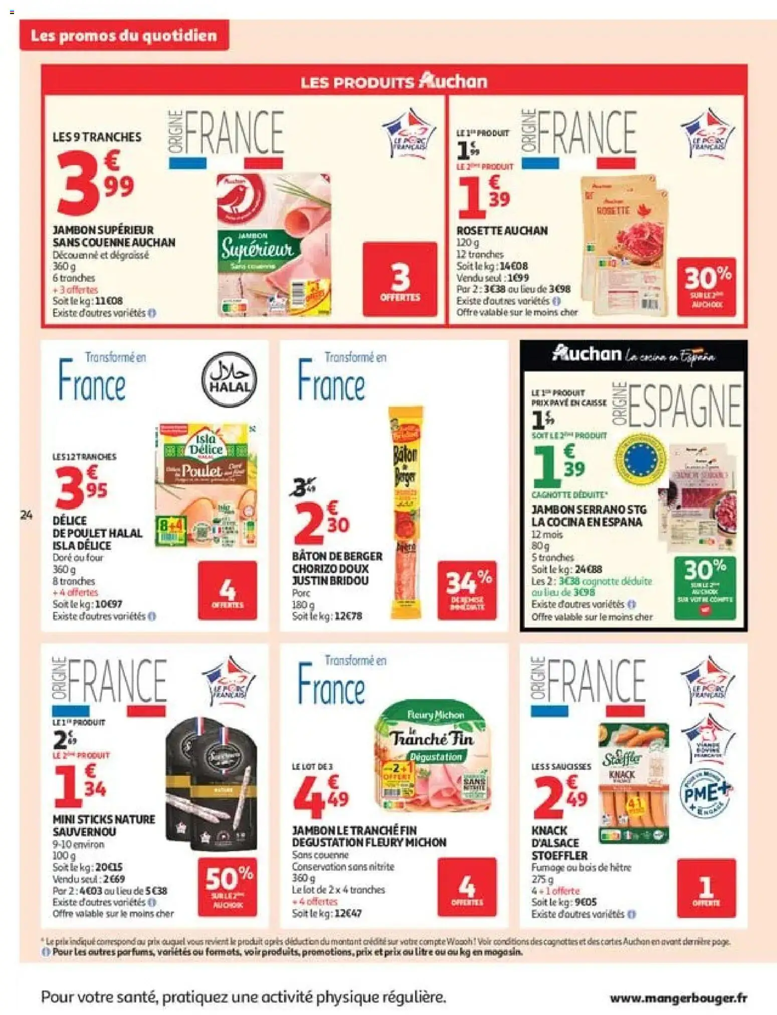{H1} | Page: 24 | Produits: Four, Jambon serrano, Jambon, Porc