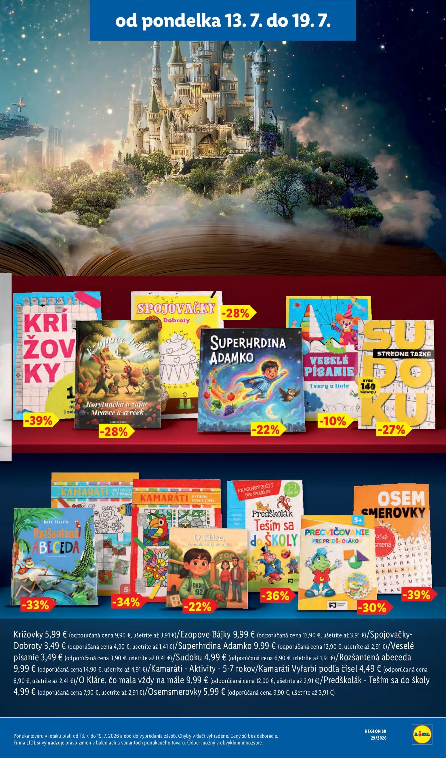 Lidl leták od 13.07.2026 → Aktuálna online ponuka — page 39