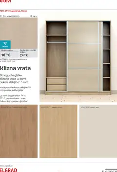 Elgrad Katalog - Pregled kataloga iz trgovine Elgrad, vrijedi od 07.04.2026 | Stranica: 12 | Proizvodi: Vrata