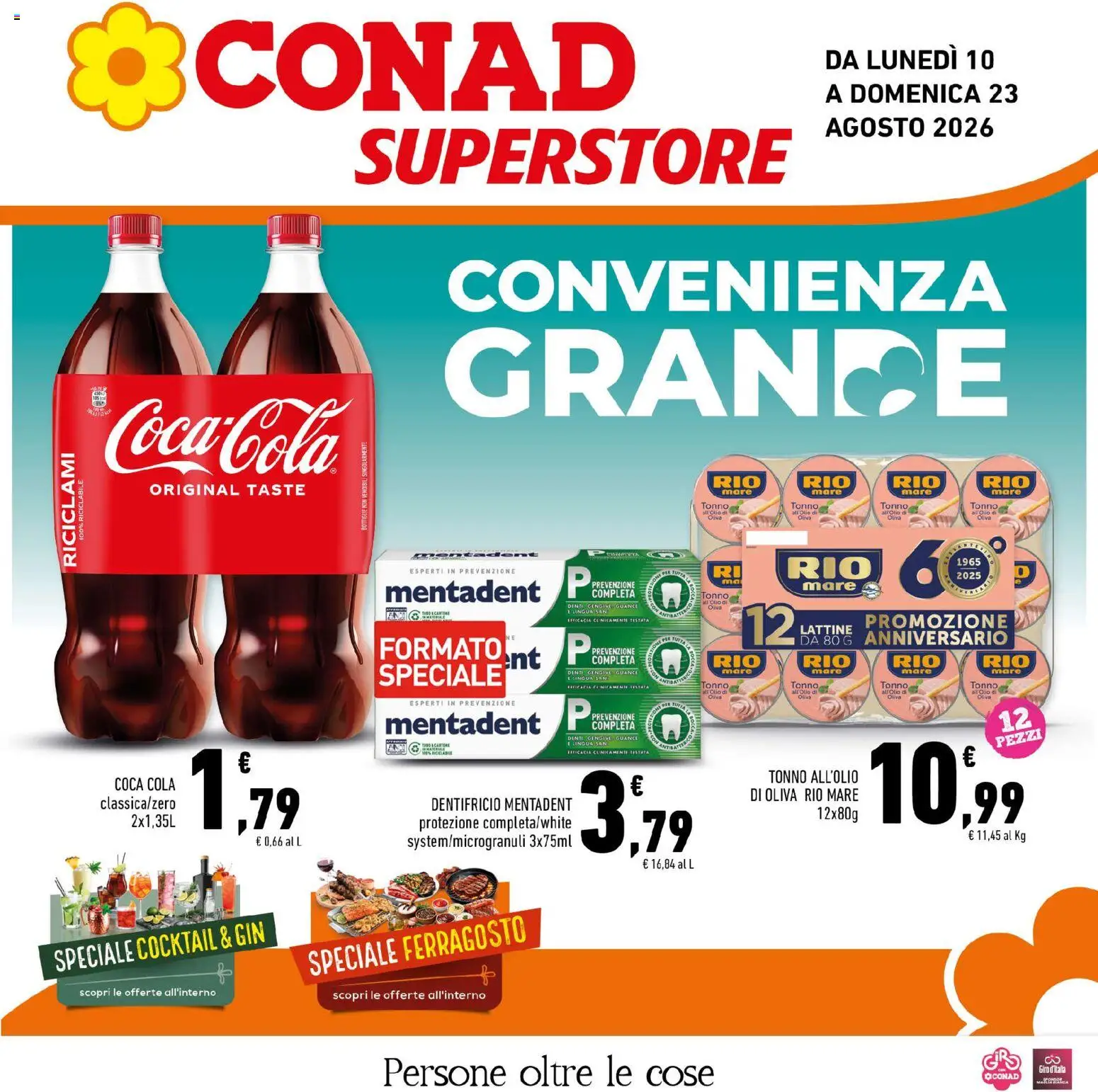Volantino Conad del 10/08/2026 | Pagina: 1