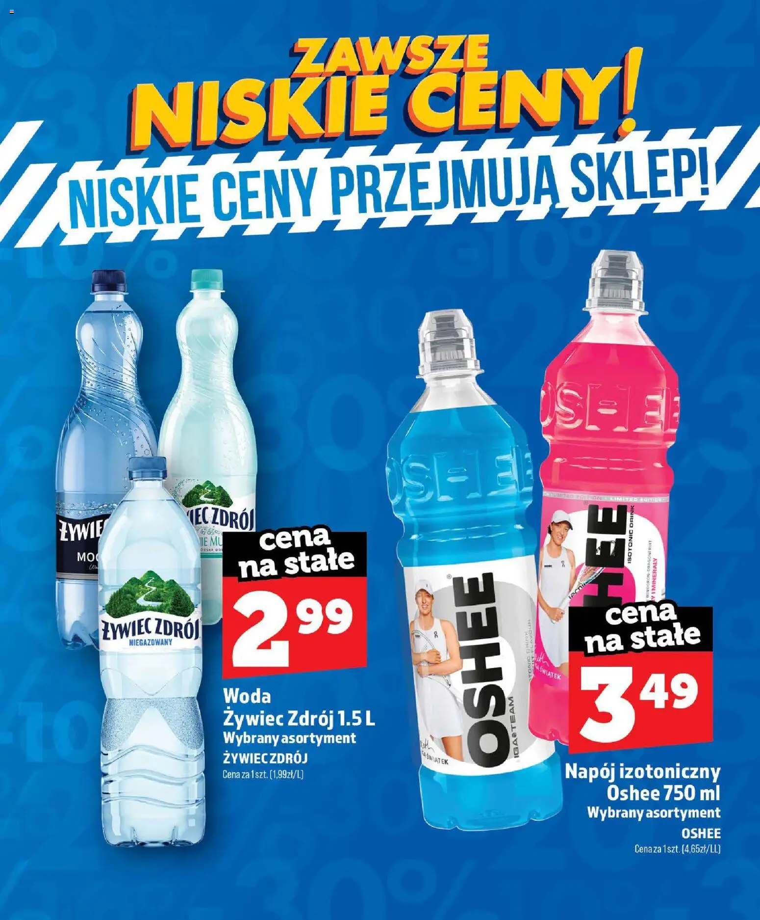 Topaz gazetka - Zawsze Niskie Ceny od 01.07.2026 | Strona: 58 | Produkty: Woda żywiec, Woda Żywiec Zdrój, Oshee, Woda
