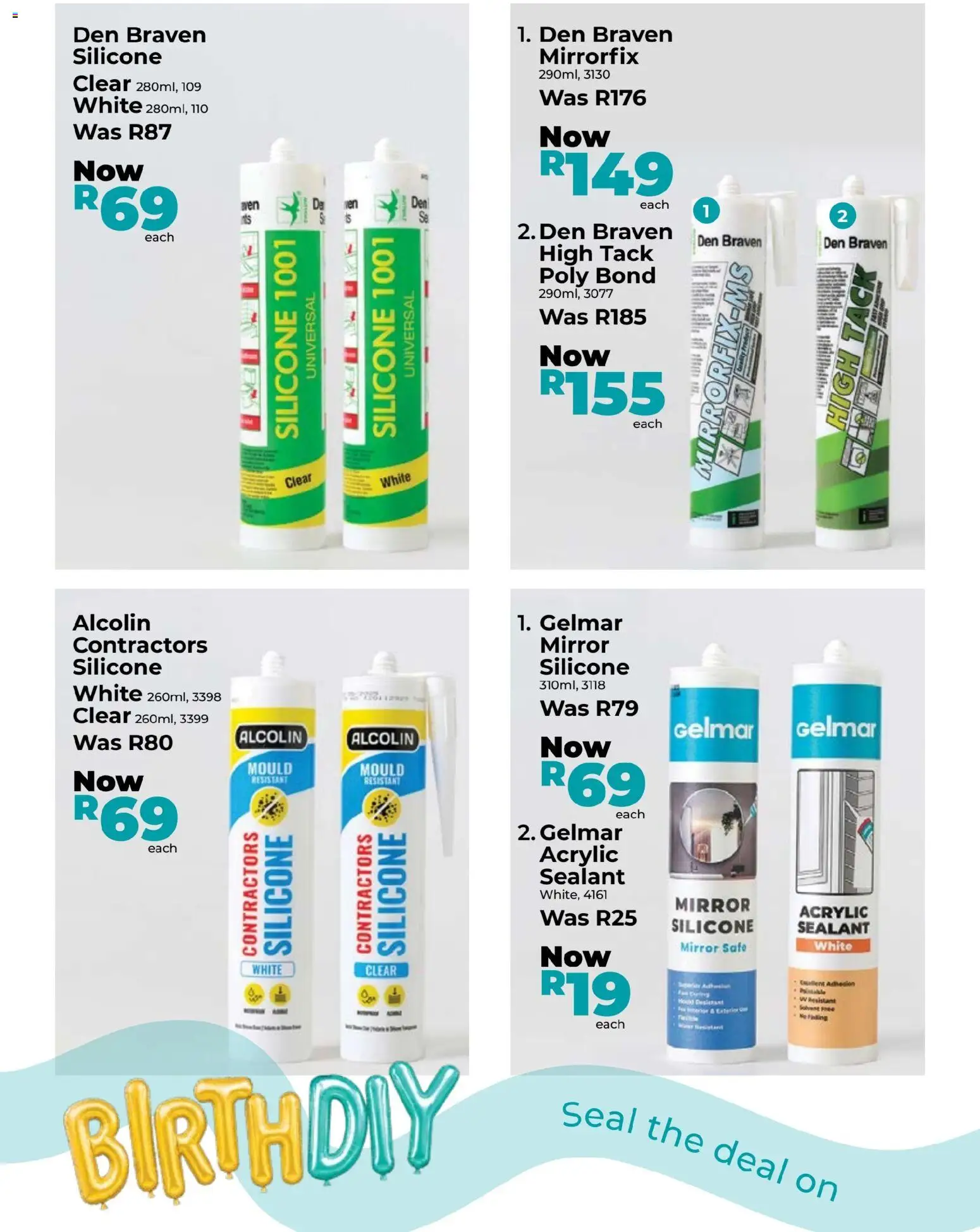 New Gelmar catalogue – valid from 01/10/2026 | Page: 14 | Products: Mirror, Silicone