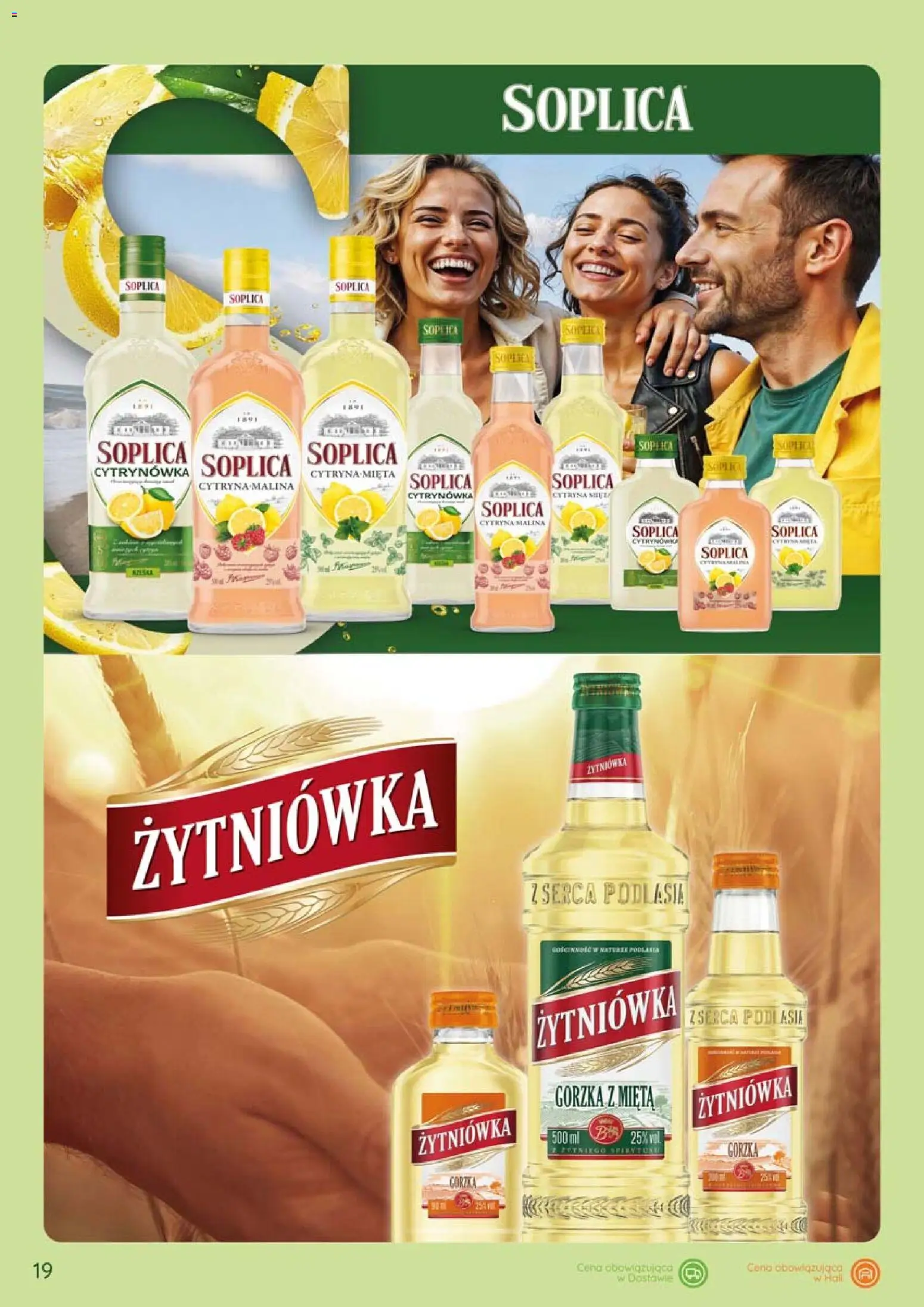 Eurocash gazetka - Katalog Alkoholowy od 01.05.2026 | Strona: 19 | Produkty: Cytryna, Malina, Mięta
