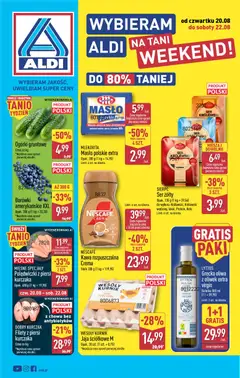 Náhled letáku Aldi Polsko leták - Na tani weekend od 20.08.2026