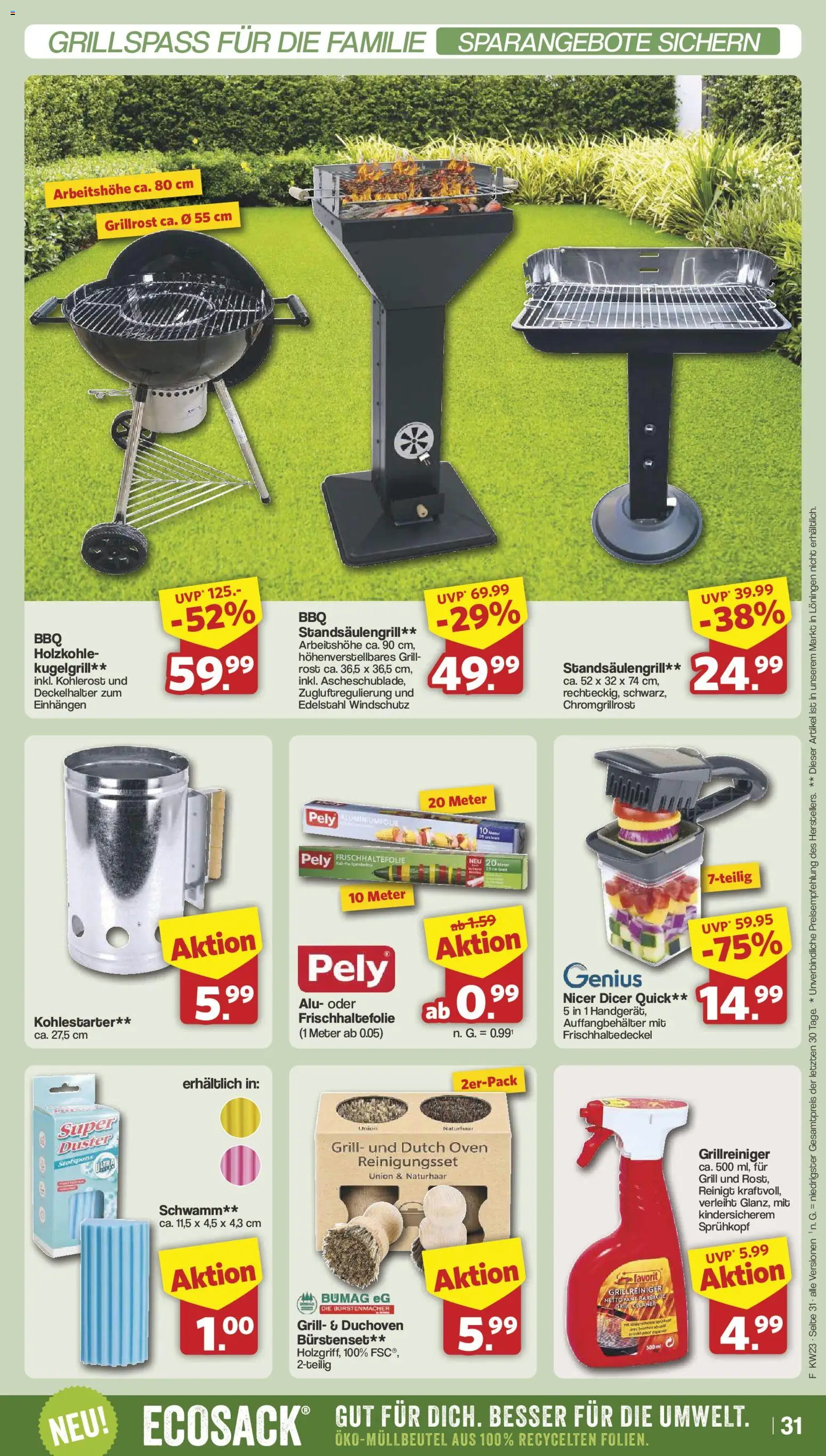 Famila Nordwest Prospekt – gültig ab 01.06.2026 | Seite: 31 | Produkte: Grill