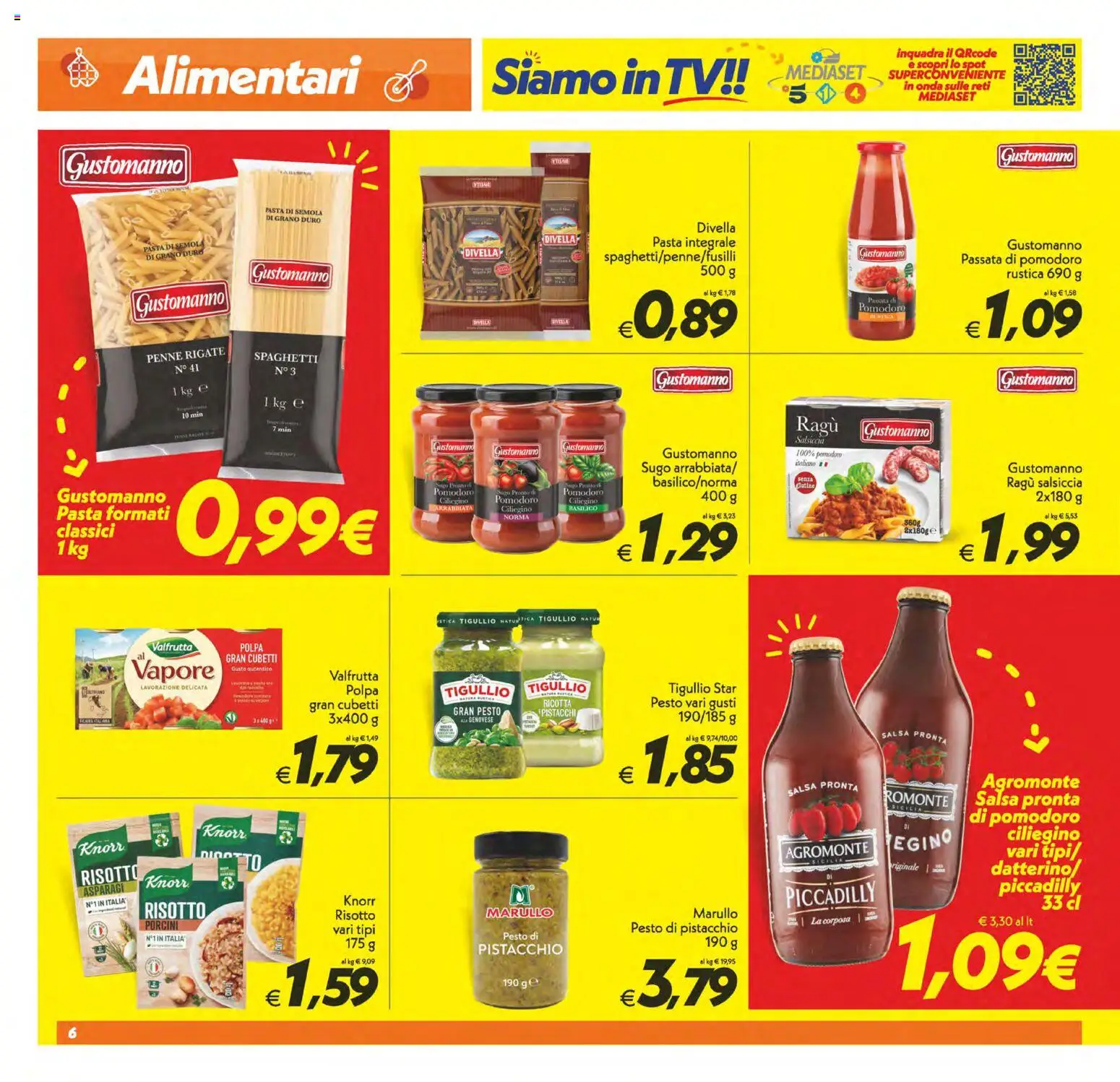 Volantino SuperConveniente del 29.05.2026 | Pagina: 6 | Prodotti: Salsa, Pasta, Pesto, Penne