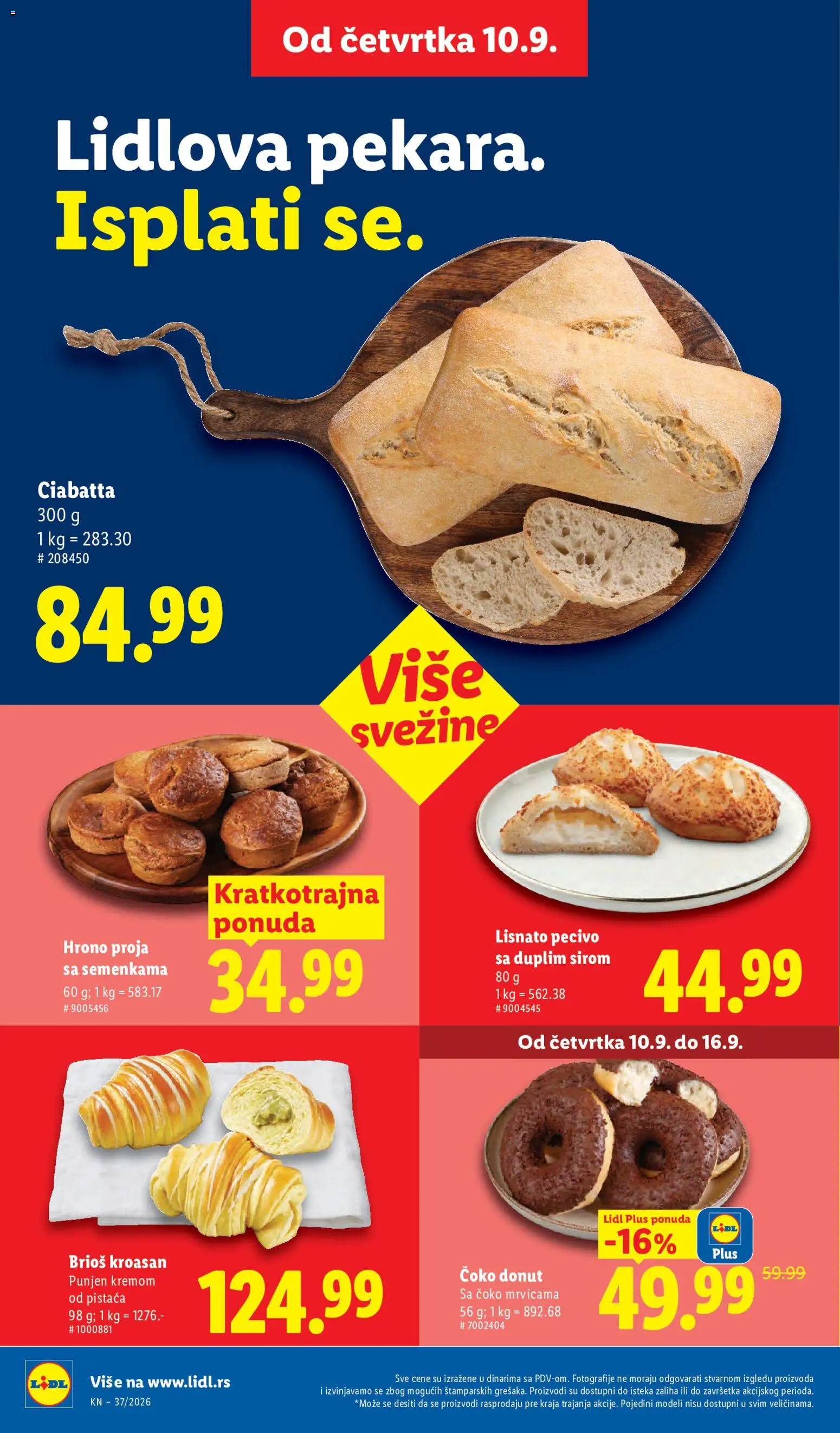 Lidl katalog - važi od 10.09.2026 | Strana: 26