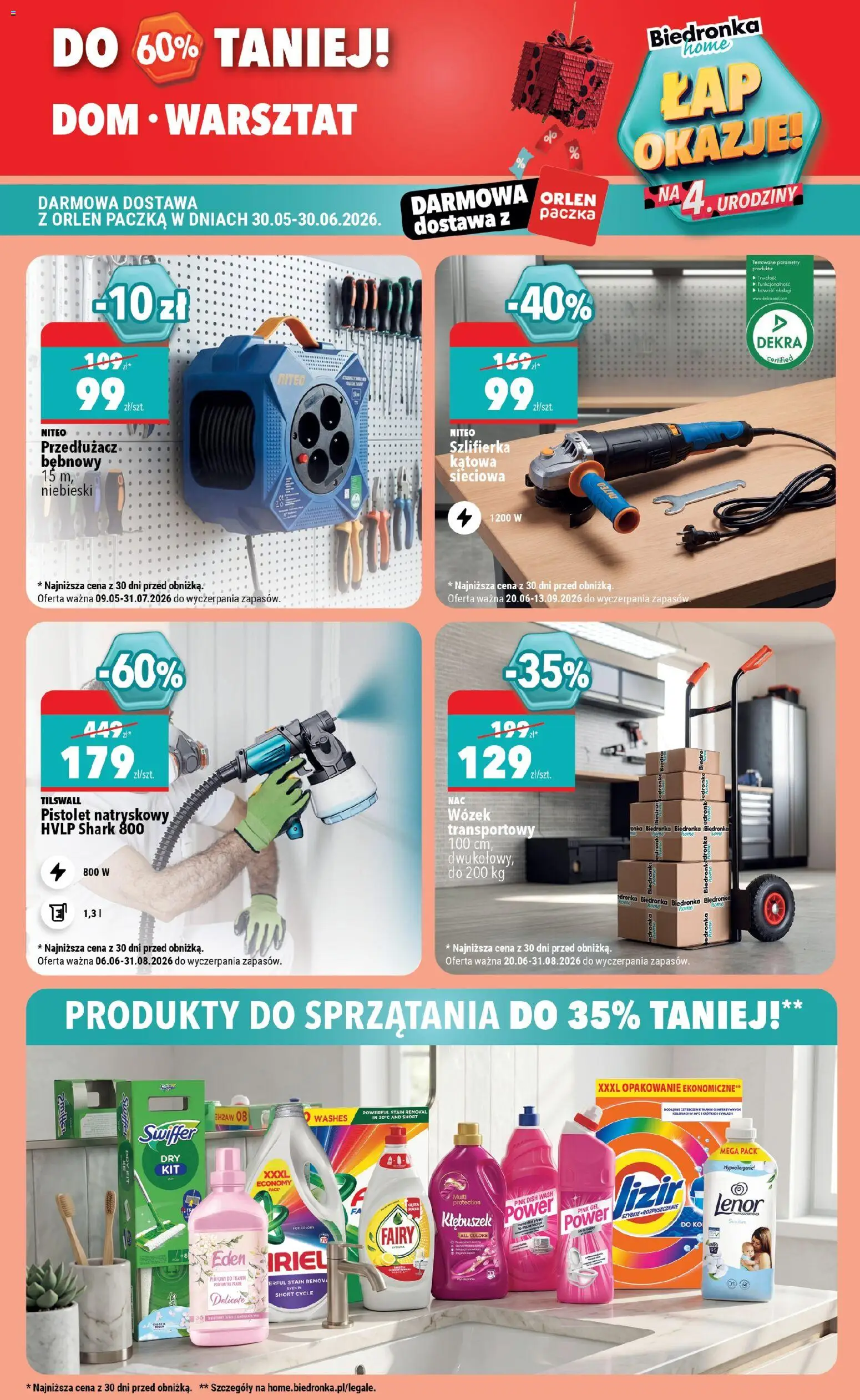 Biedronka Polsko - Home oferta od 30.05.2026 | Strana: 5 | Produkty: Lenor