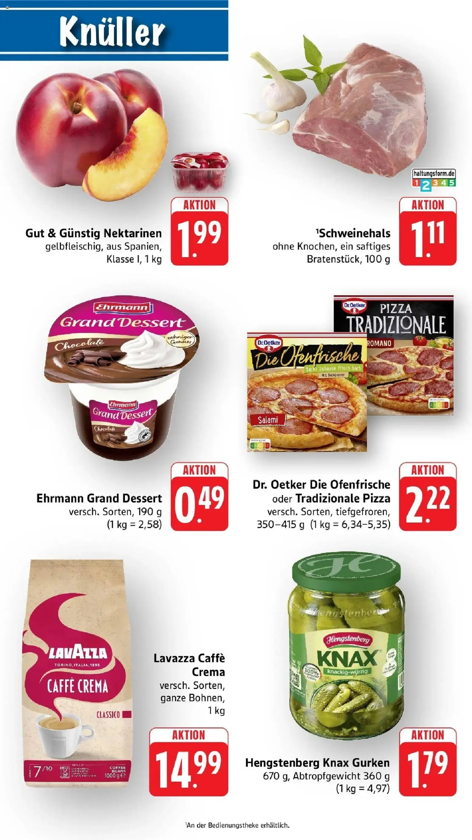 nah & gut Prospekt Offenburg-Zunsweier – gültig ab 01.06.2026 | Seite: 10 | Produkte: Lavazza, Ofenfrische, Salami, Pizza