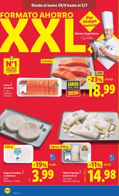 Vista previa Filete de bacalao al punto de sal, Filete de bacalao al punto de sal Aprox. 850 g válido desde el 29/06/2026 | Página: 10