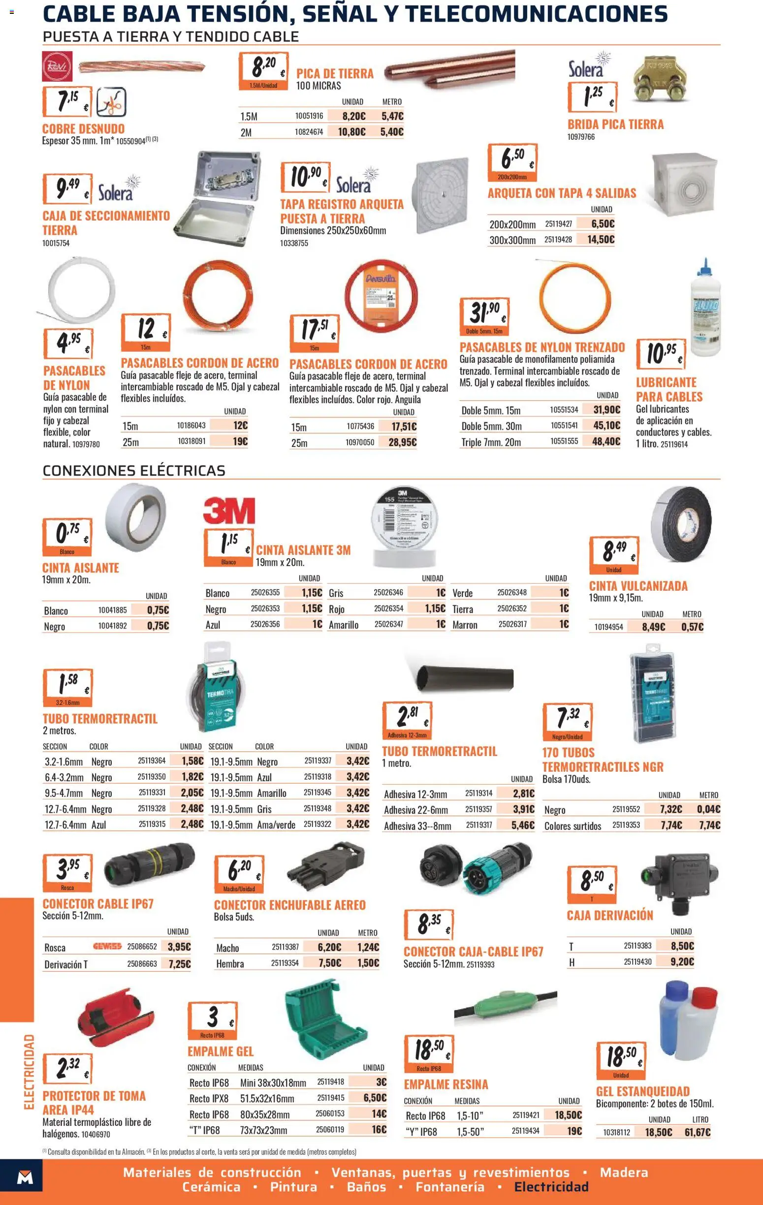 Obramat - Reformas Otono Imprenta Almacenes 16 Palma 2026 │ válido desde el 09/10/2026 | Página: 70 | Productos: Conector, Bolsa, Tierra, Caja